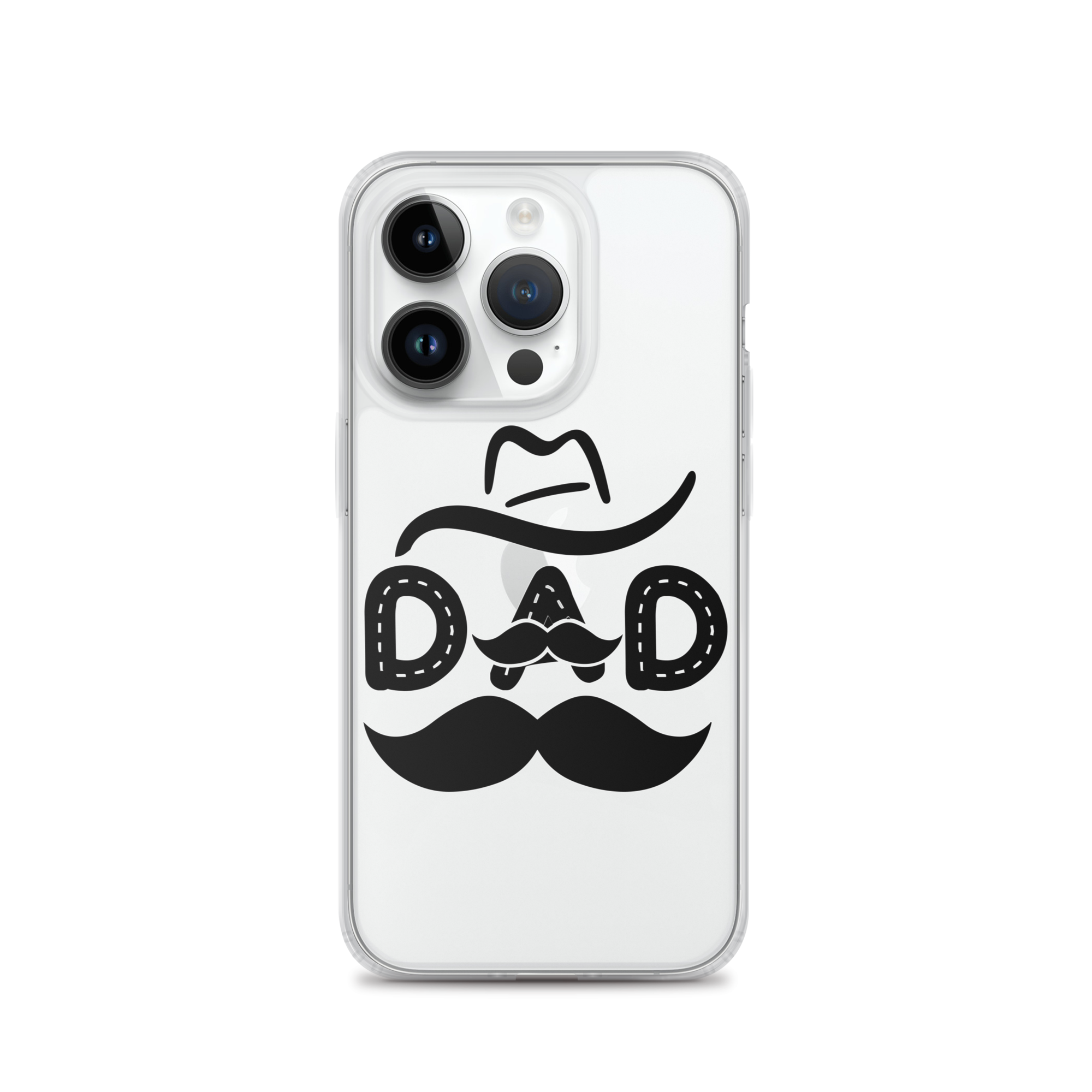 Dad Cowboy Clear Case for iPhone®