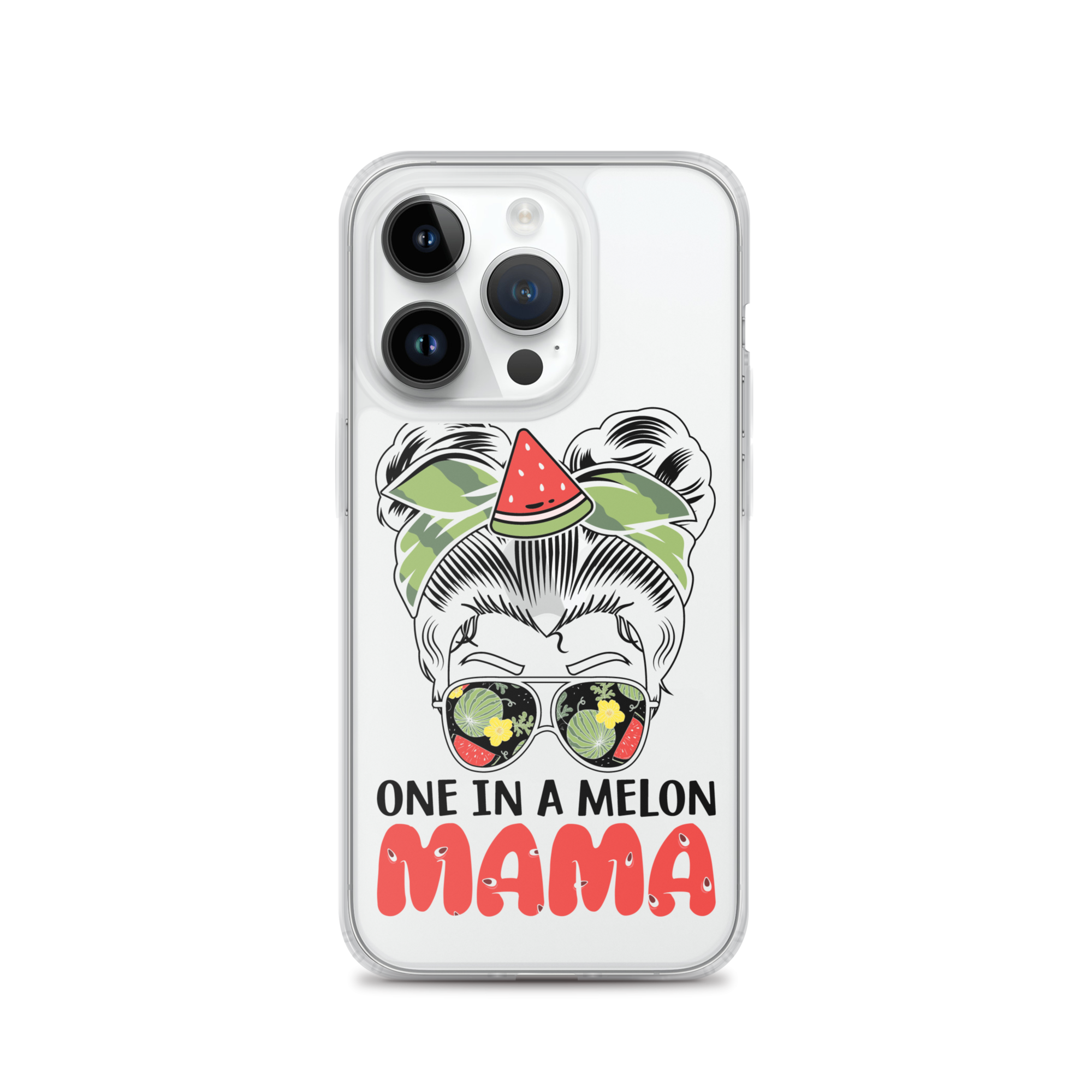 One In A Melon Mama Clear Case for iPhone®