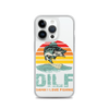 Dilf Damn I Love Fishing Clear Case for iPhone®