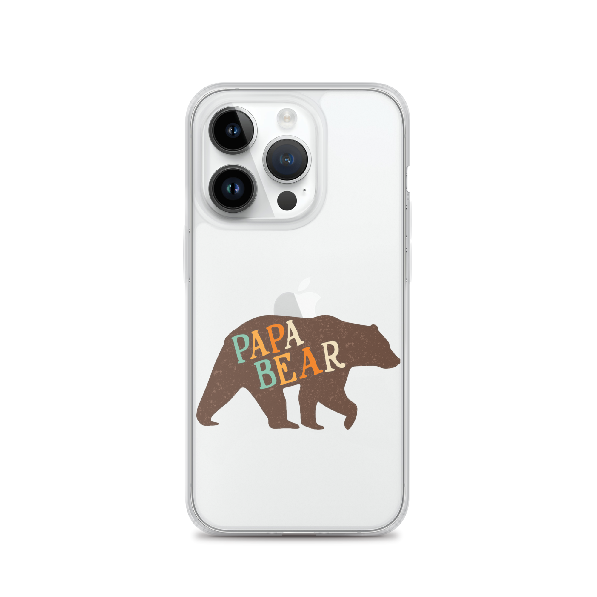 Papa Bear Clear Case for iPhone®