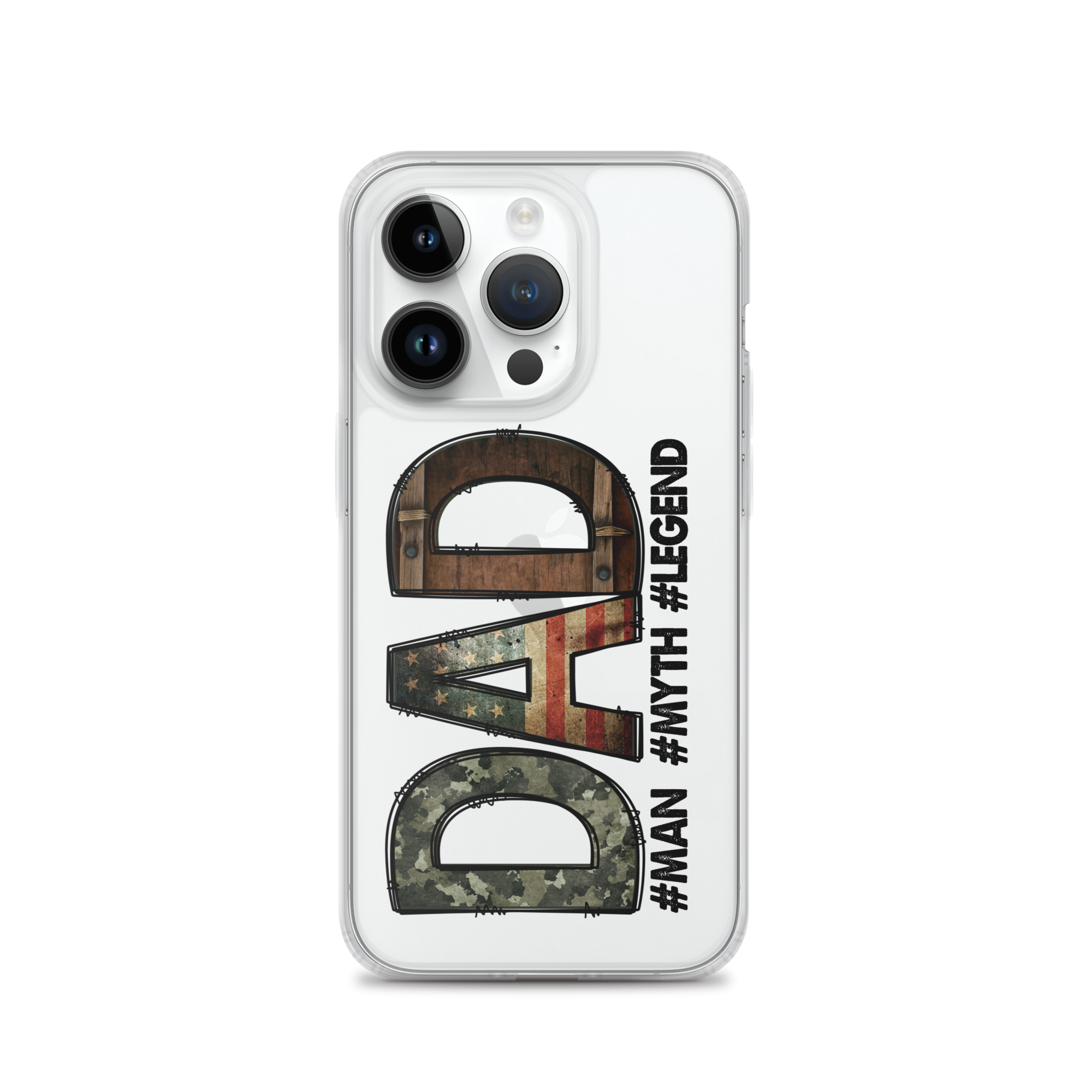 Dad #Man #Myth #Legend Clear Case for iPhone®