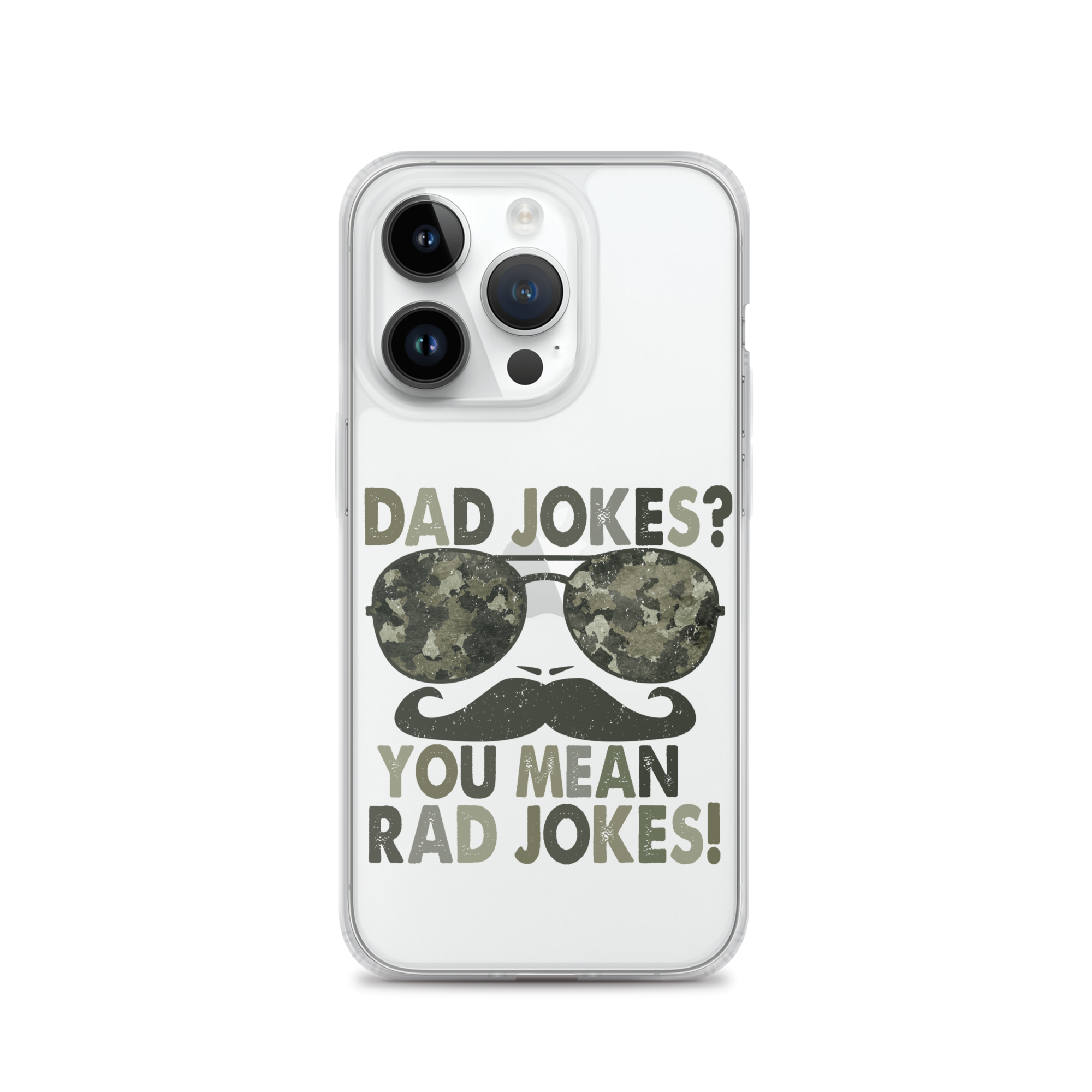 Dad Jokes? You Mean Rad Jokes Clear Case for iPhone®