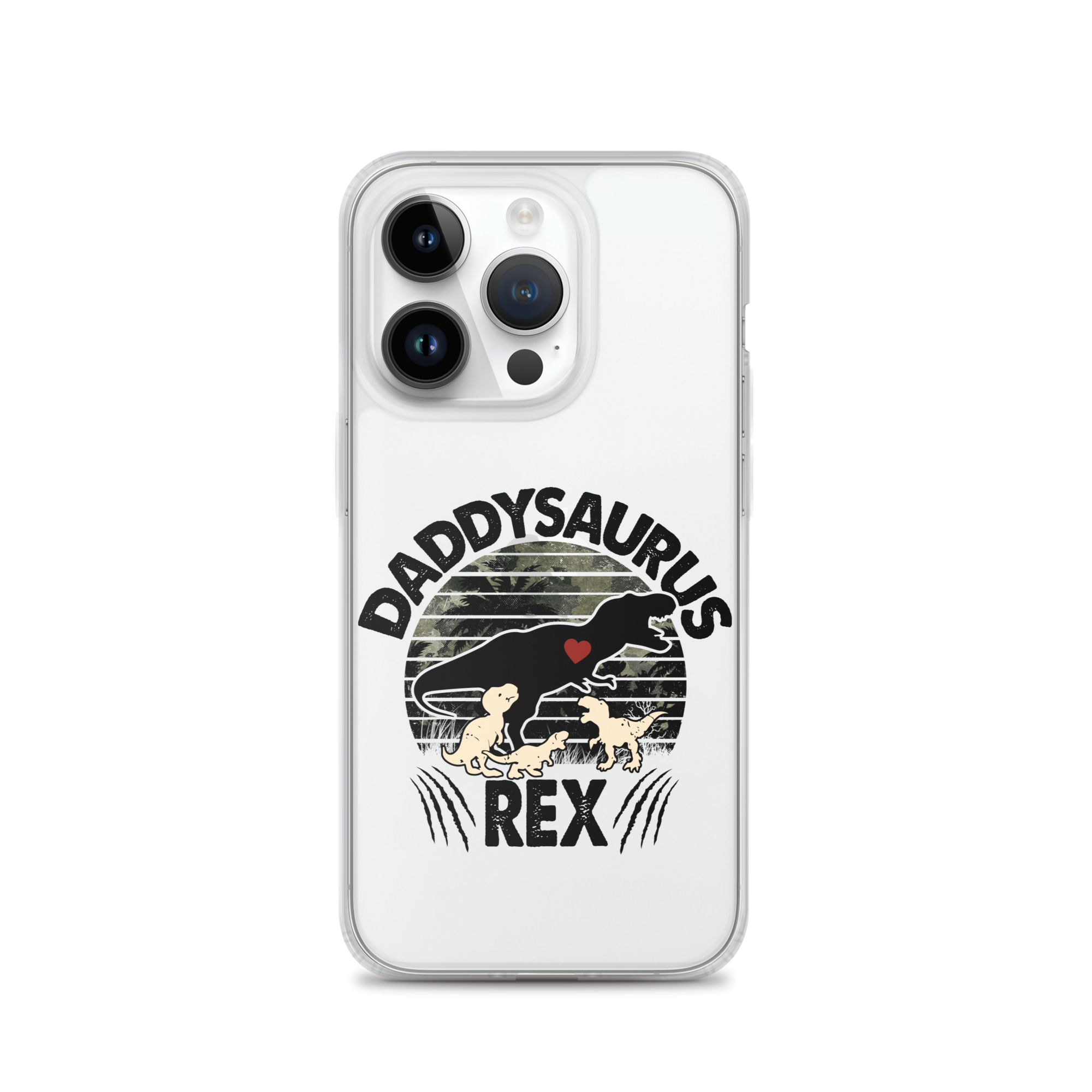 Daddysaurus Rex Clear Case for iPhone®