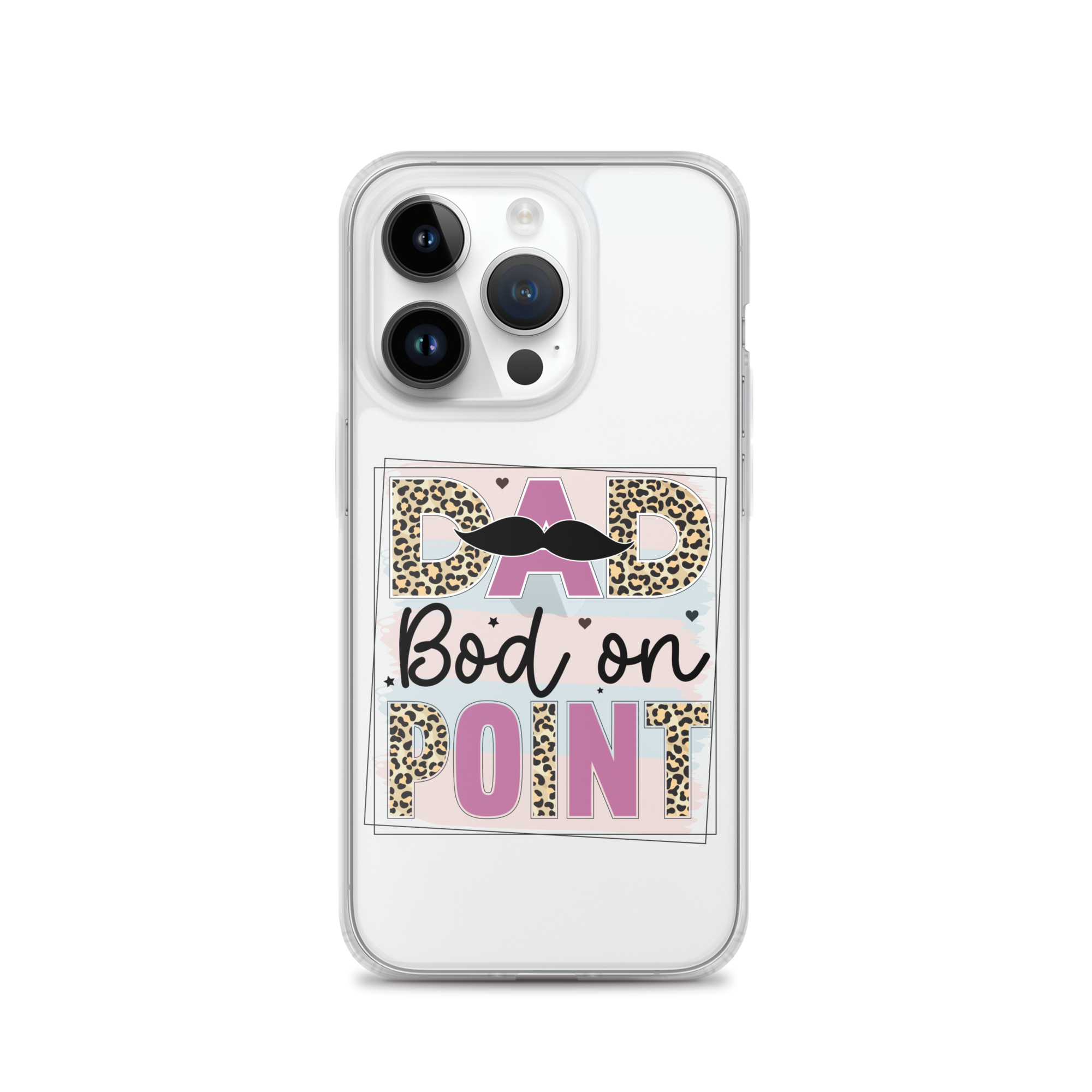 Dad Bod On Point Clear Case for iPhone®