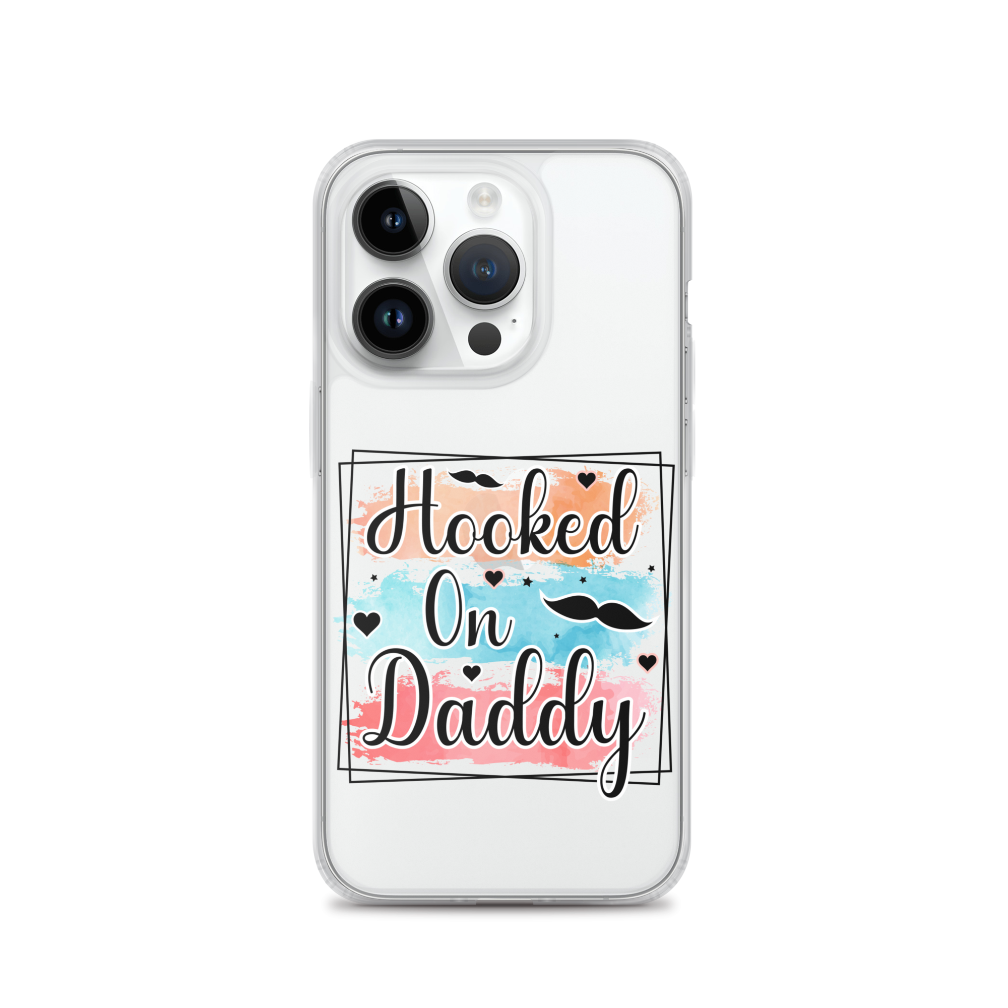 Hooked On Daddy Clear Case for iPhone®