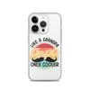 Papa Like A Grandpa Only Cooler Clear Case for iPhone®