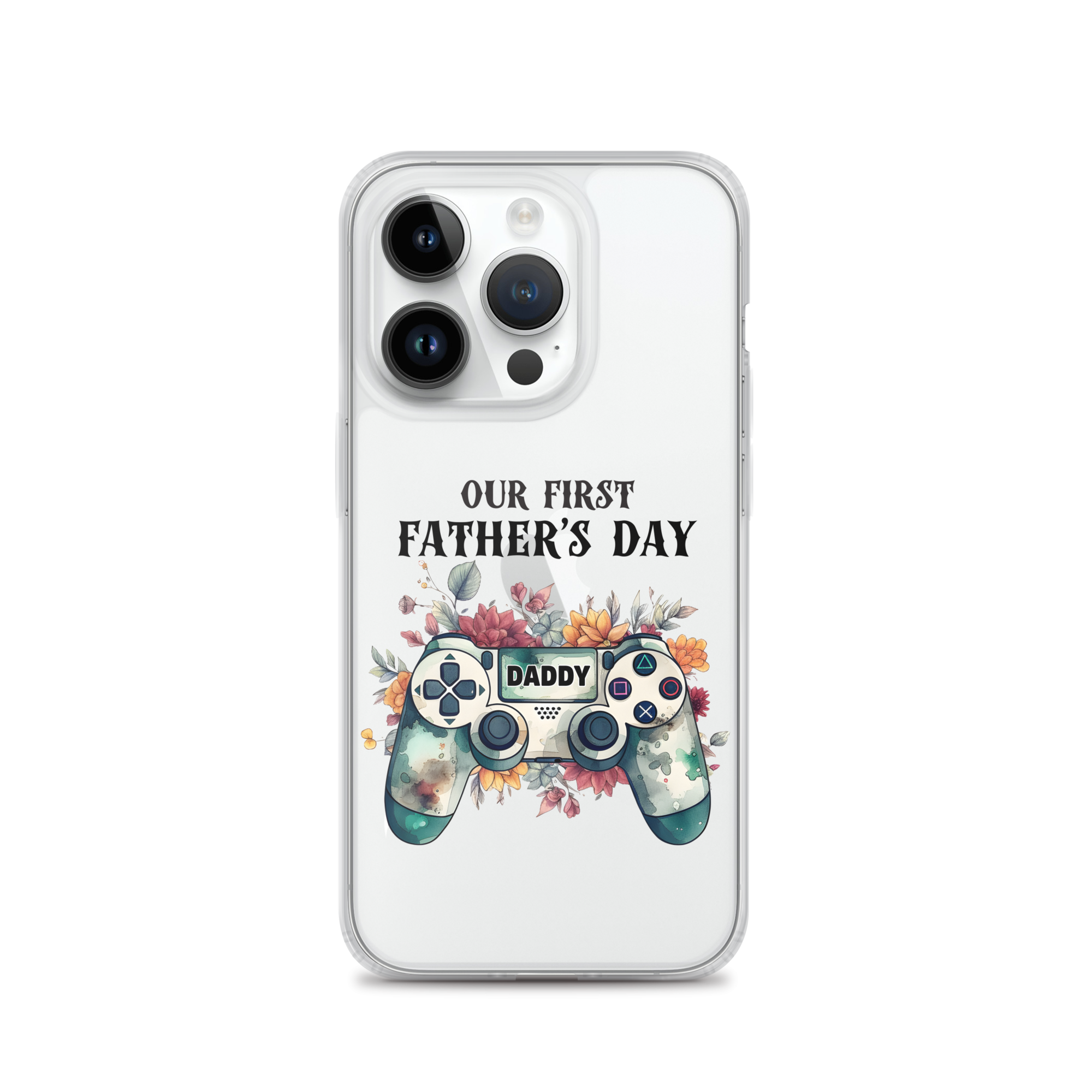 Our First Father's day Clear Case for iPhone®