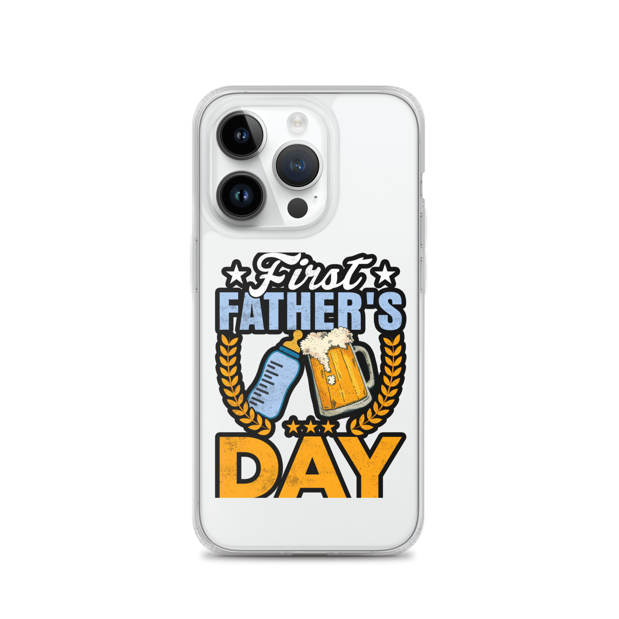 First Father's Day Clear Case for iPhone®