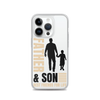 Father & Son Best Friends For Life Clear Case for iPhone®