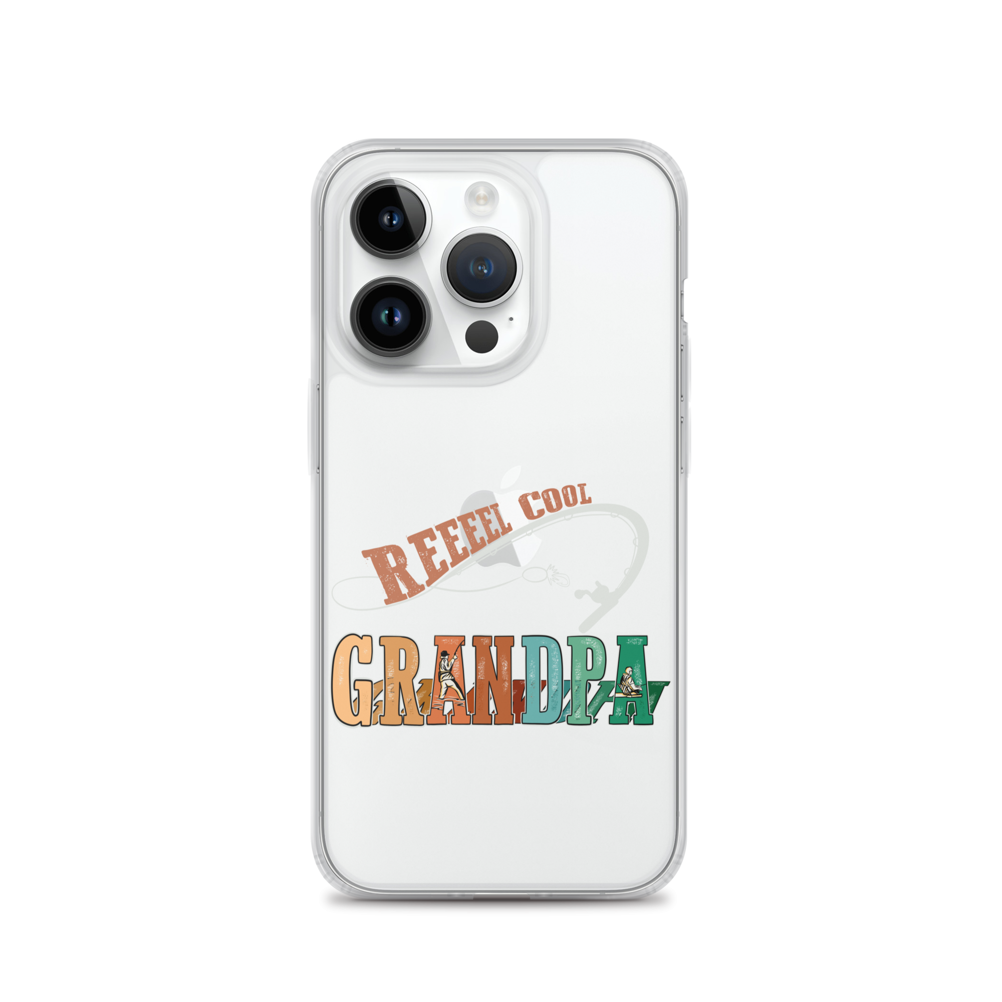 Reel Cool Grandpa Clear Case for iPhone®