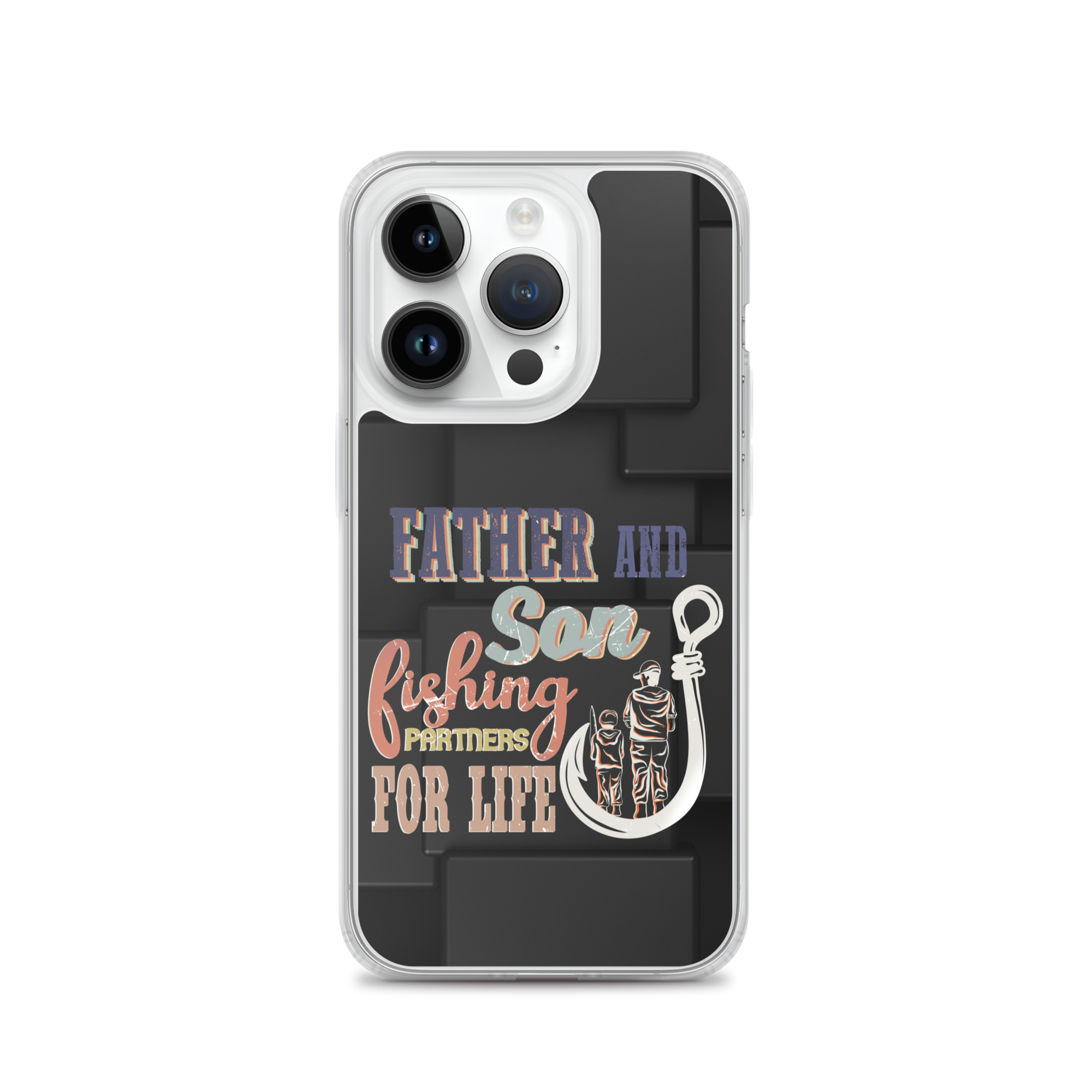 Father And Son Fishing Partners For Life Clear Case for iPhone®