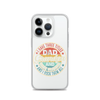 I Have Three Titles Dad Grandpa And Great Grandpa And I Rock Them All Clear Case for iPhone®