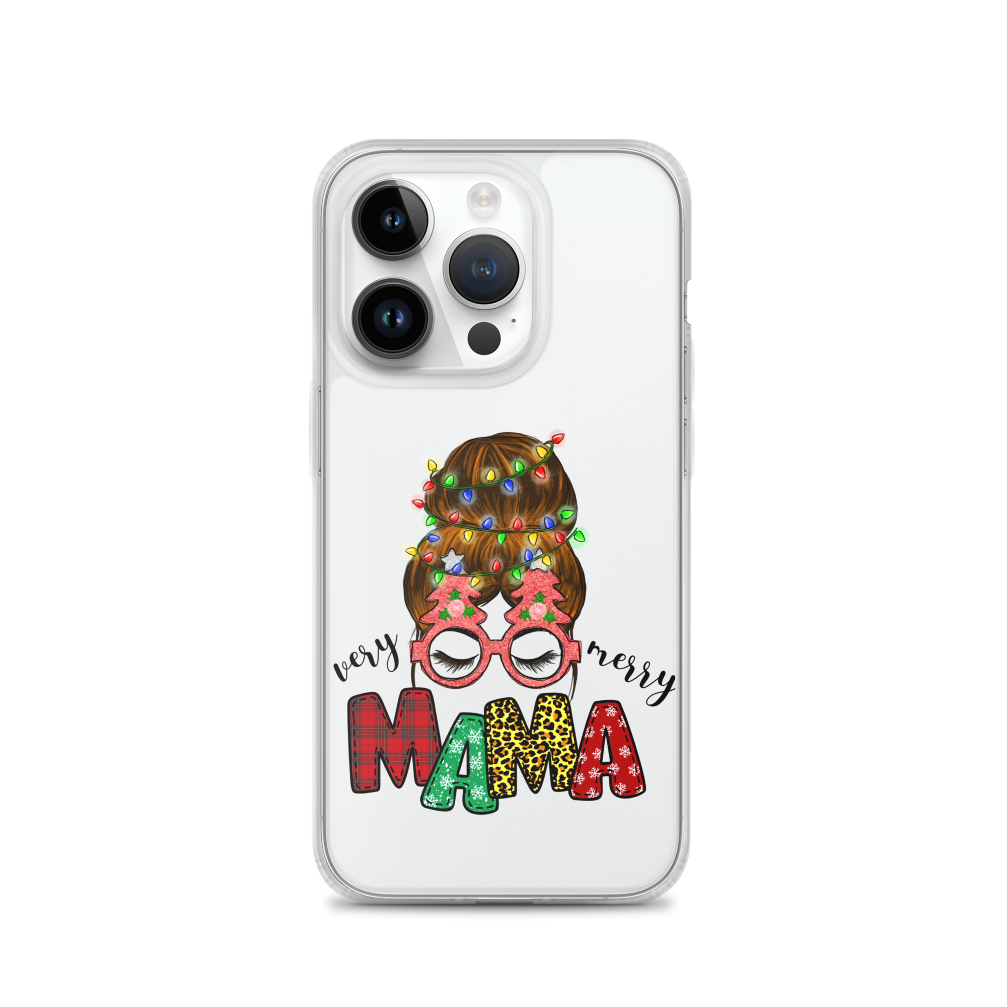 My Merry Mama Clear Case for iPhone®