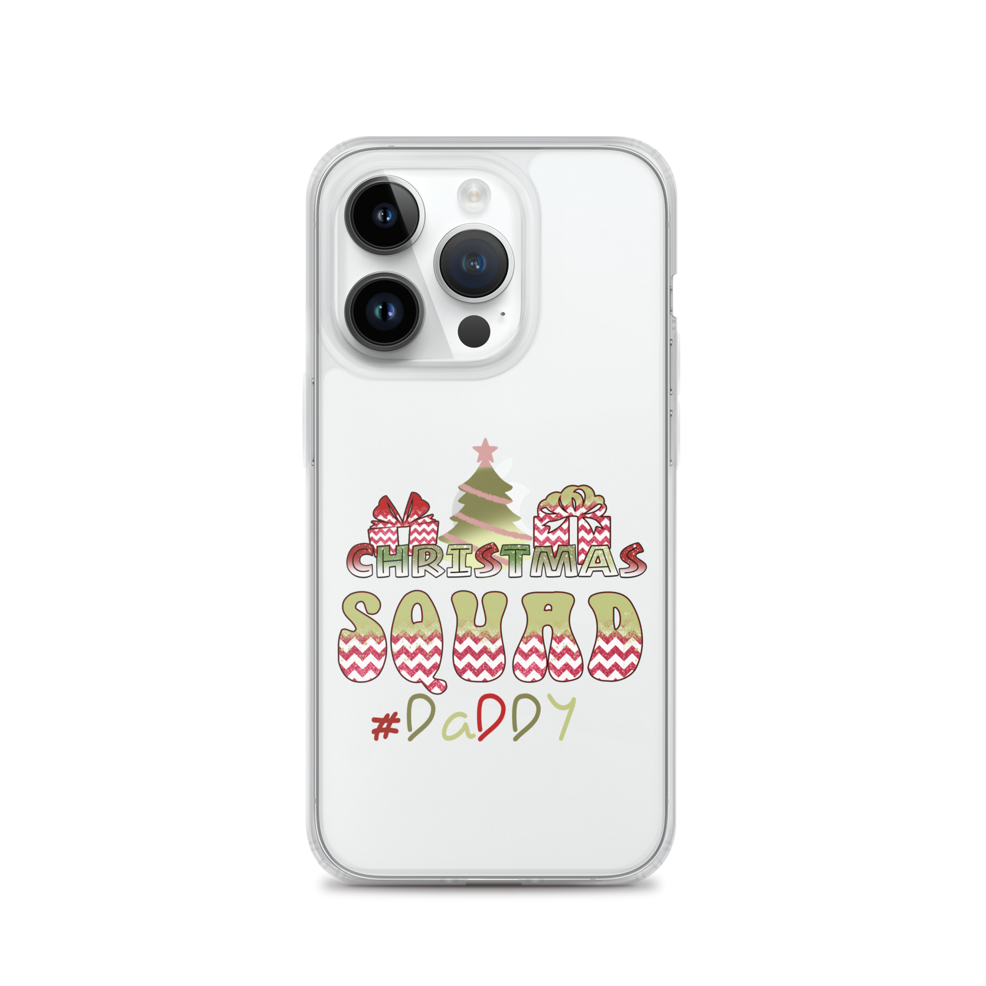 Christmas Squad Daddy Clear Case for iPhone®