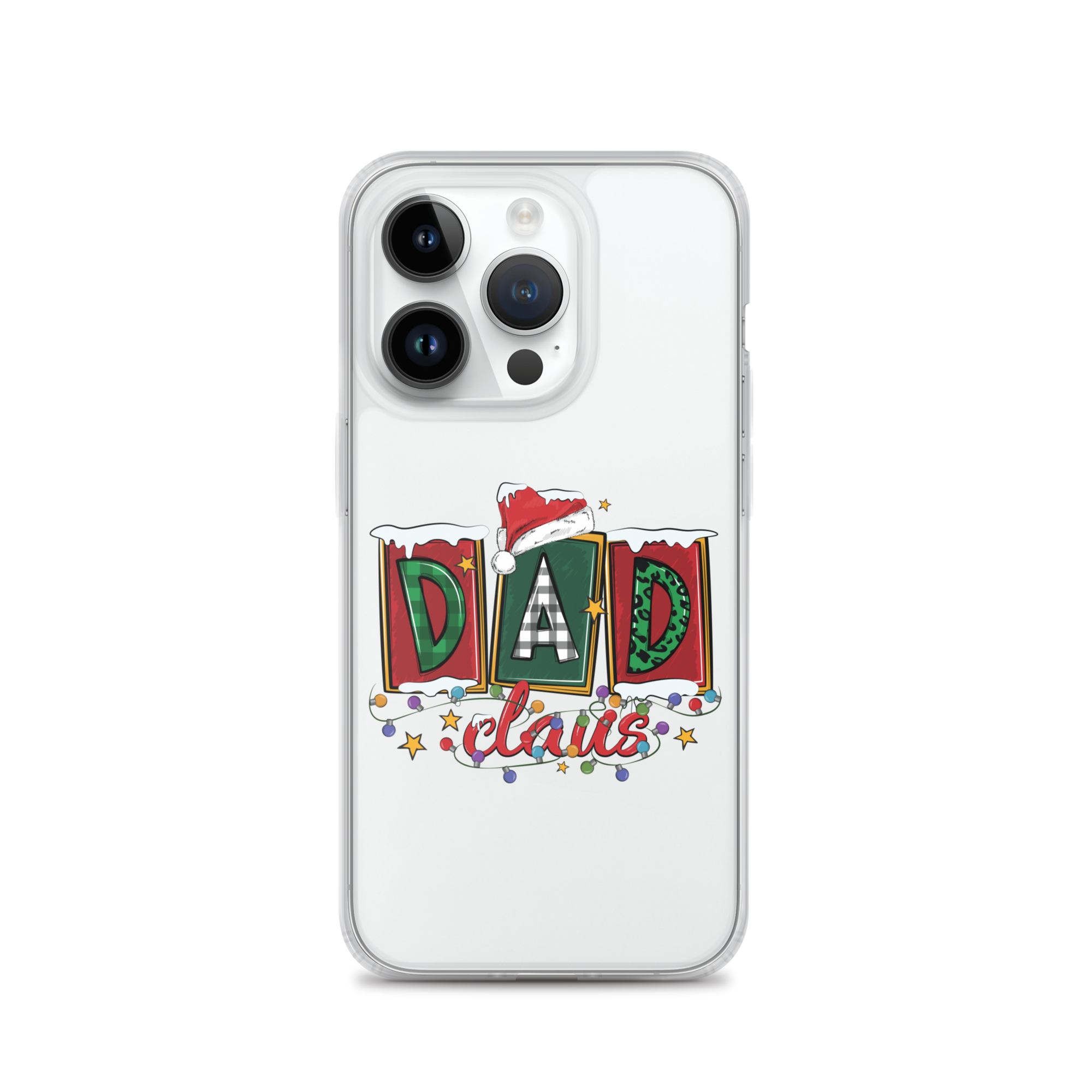 Dad Claus Clear Case for iPhone®