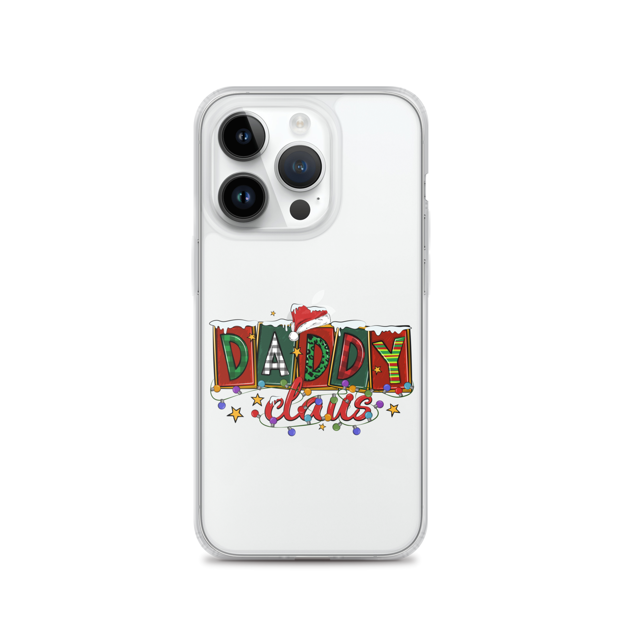 Daddy Claus Clear Case for iPhone®