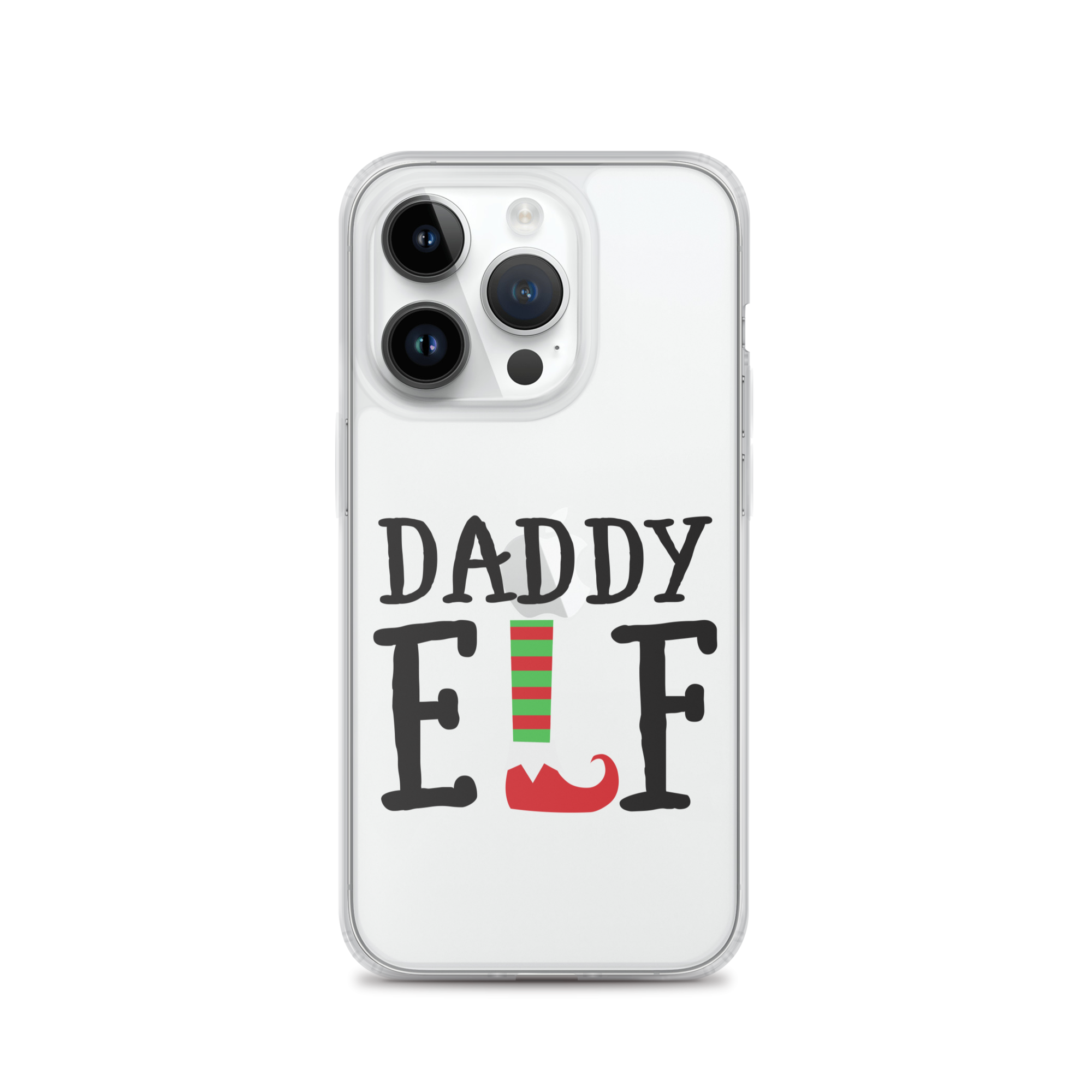 Daddy Elf Clear Case for iPhone®