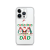 1st Christmas As A Dad Clear Case for iPhone®