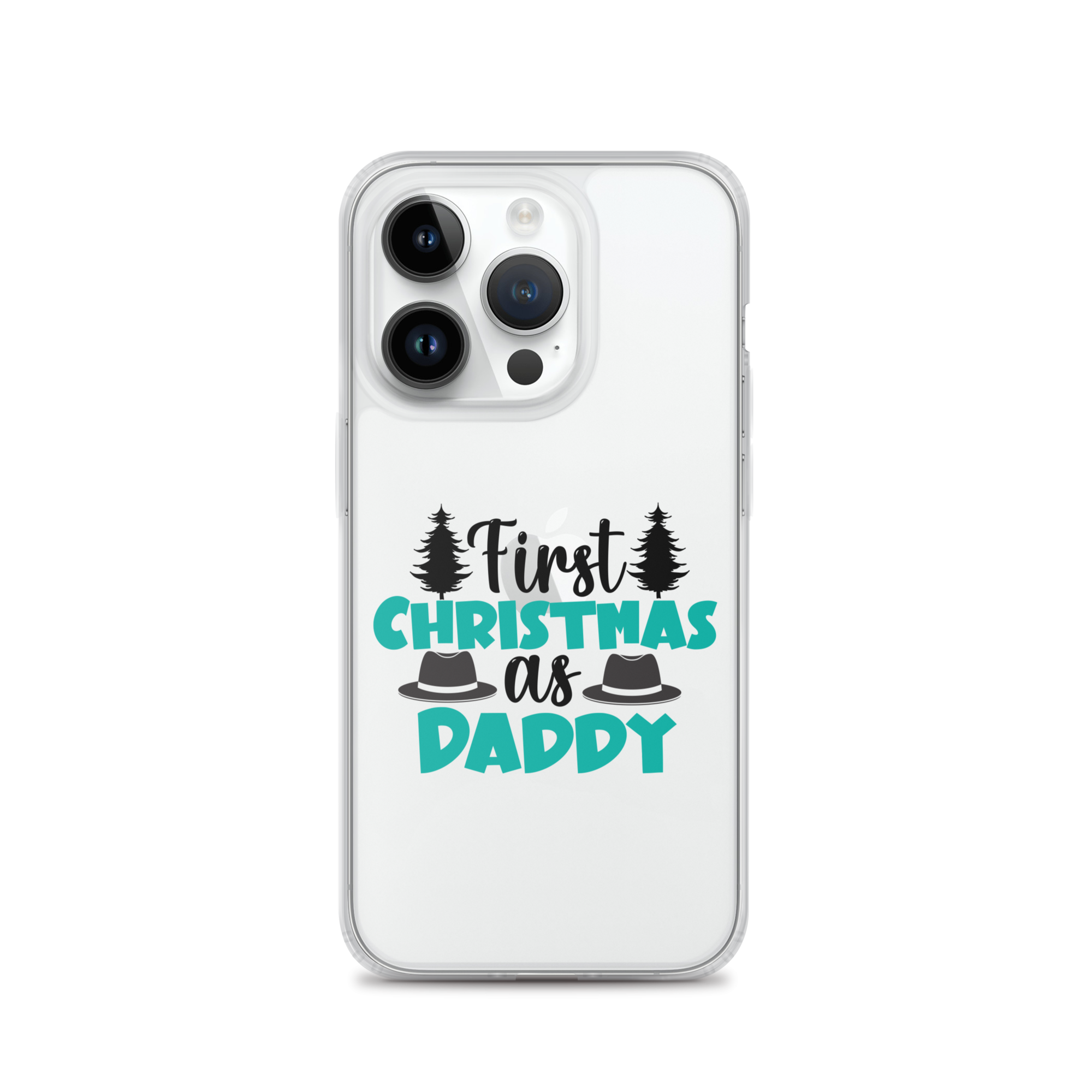 First Christmas As Daddy Clear Case for iPhone®