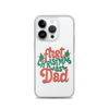 First Christmas As Dad Clear Case for iPhone®