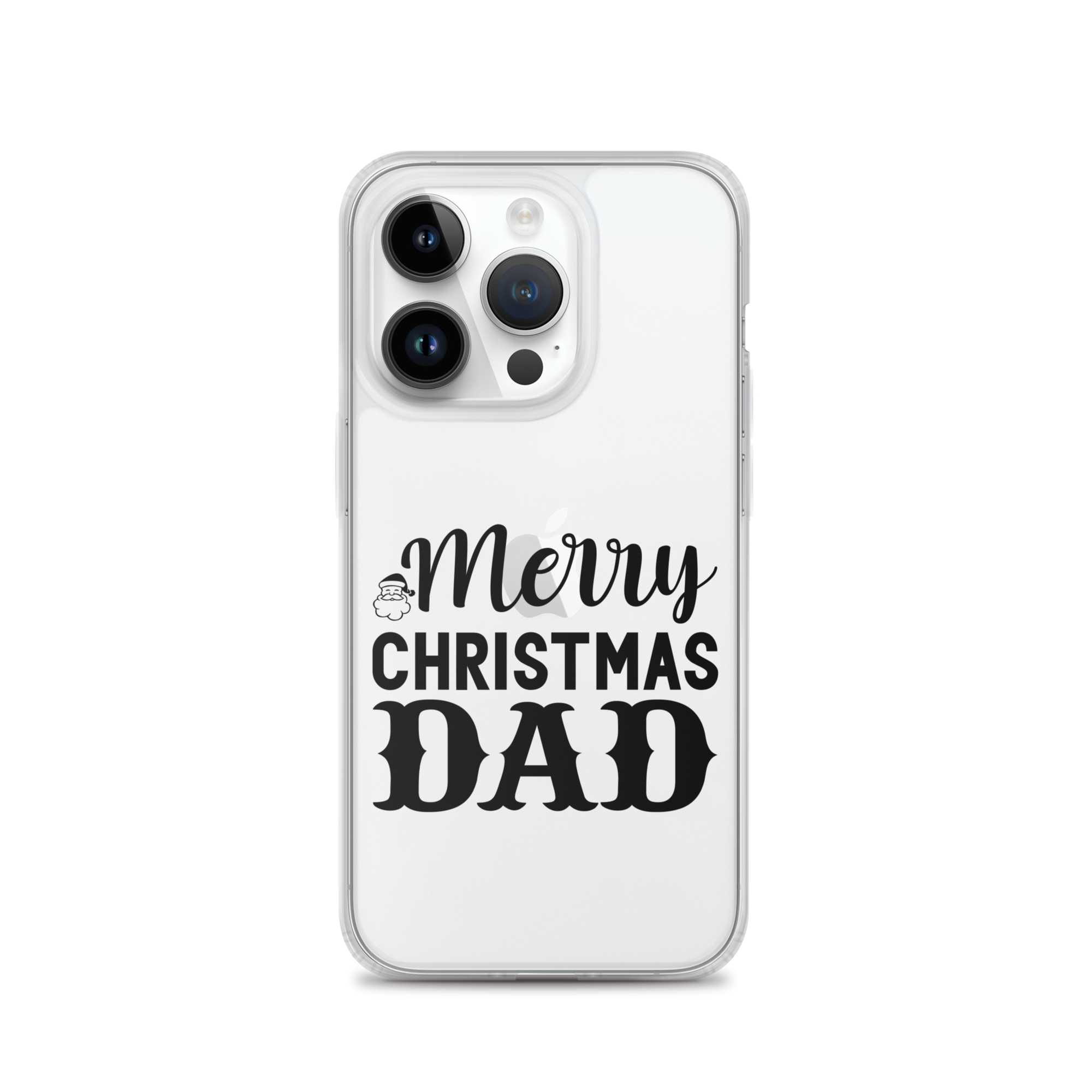 Merry Christmas Dad Clear Case for iPhone®