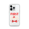 First Christmas As Dad Clear Case for iPhone®