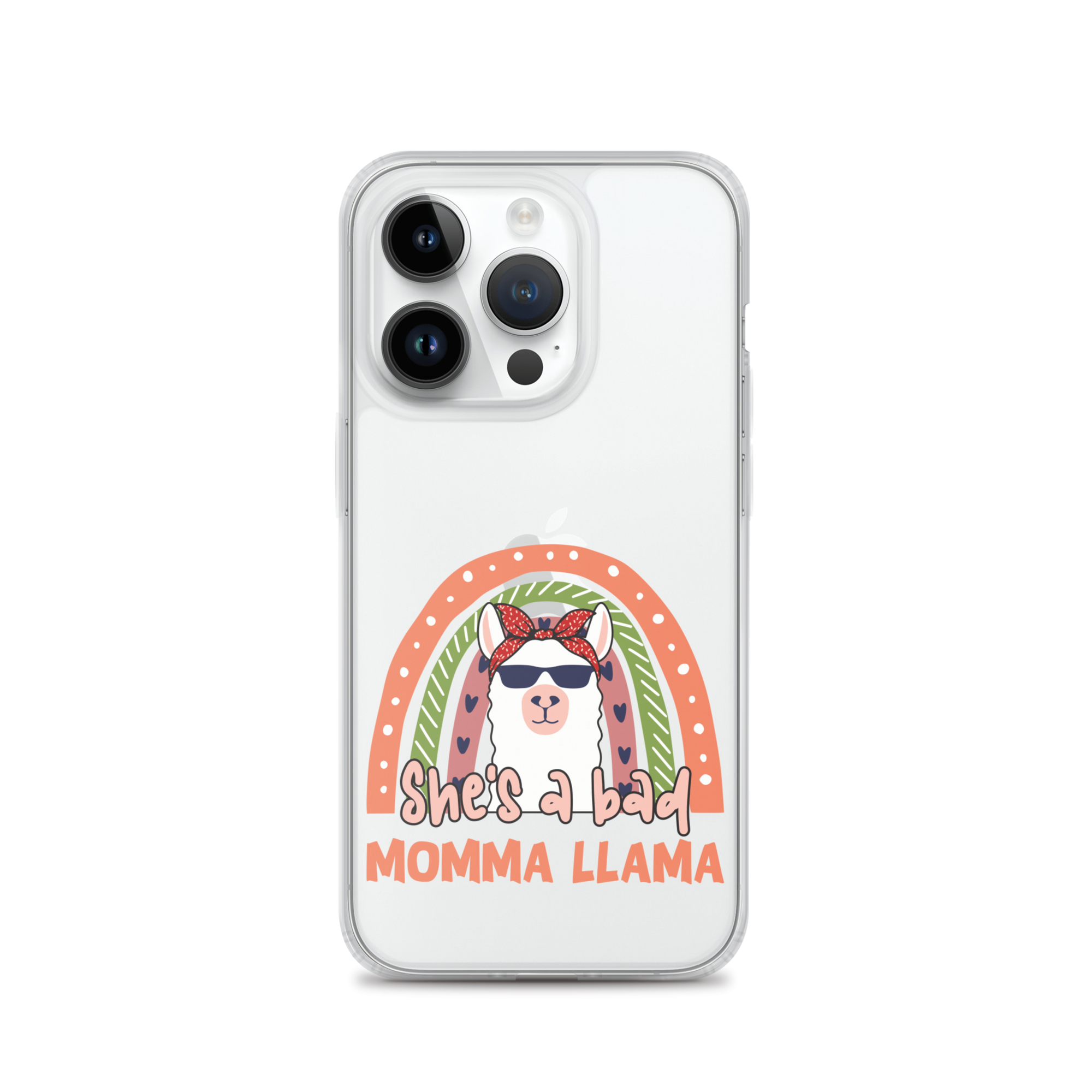 She's A Bad Momma Llama Clear Case for iPhone®