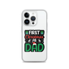 First Christmas As Dad Clear Case for iPhone®