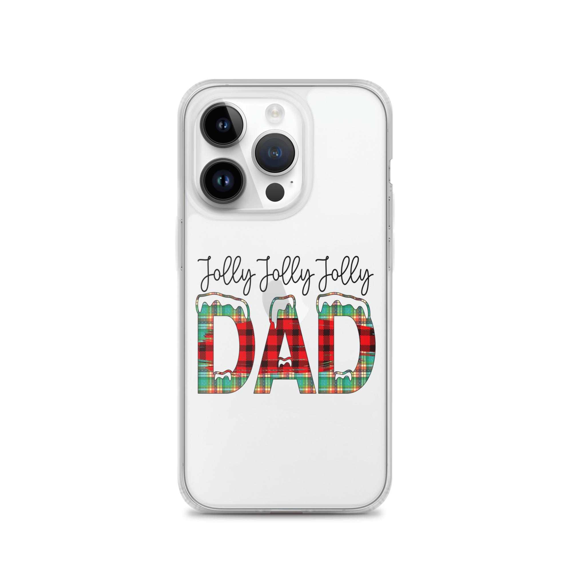 Jolly Jolly Jolly Dad Clear Case for iPhone®