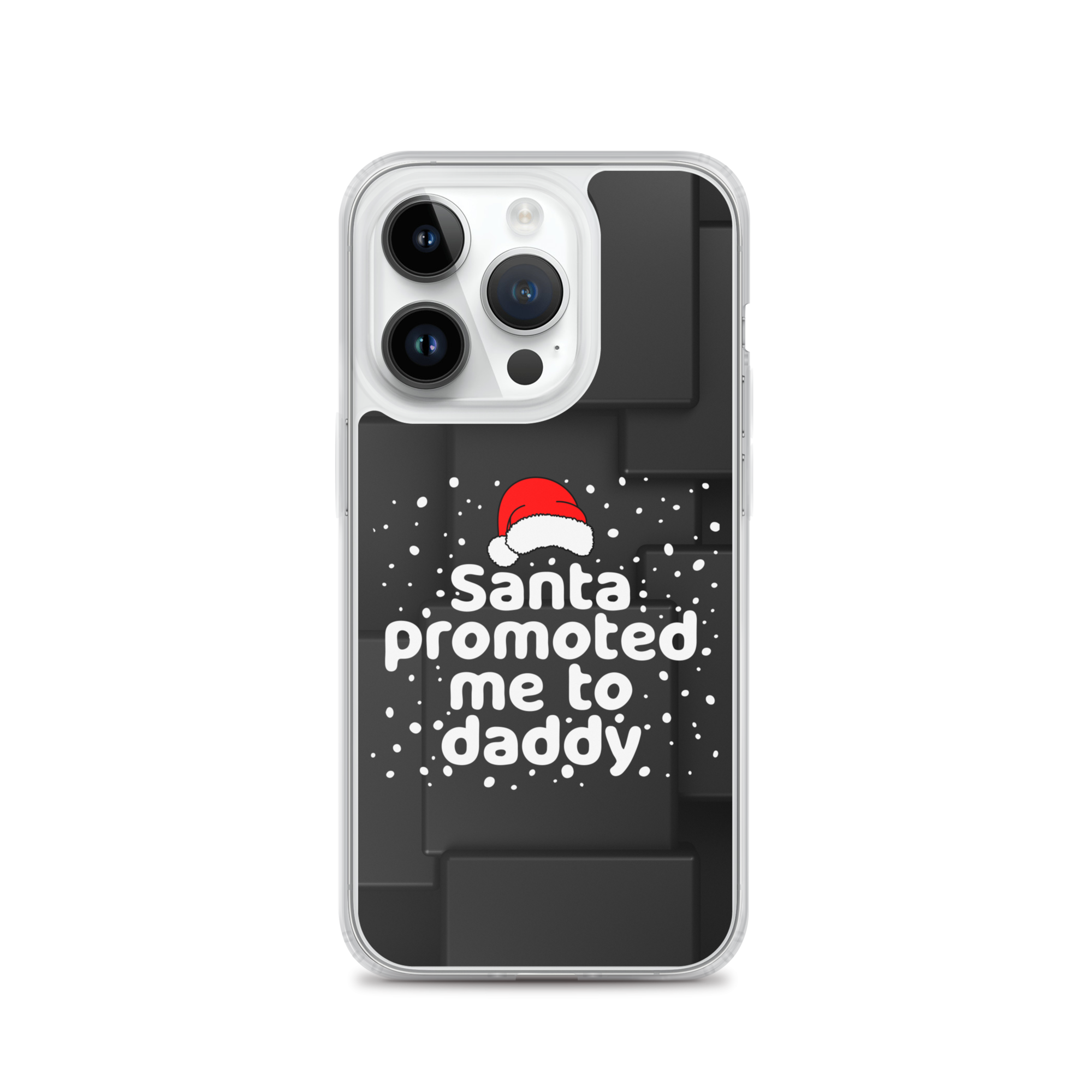 Santa Promoted Me To Dad Clear Case for iPhone®