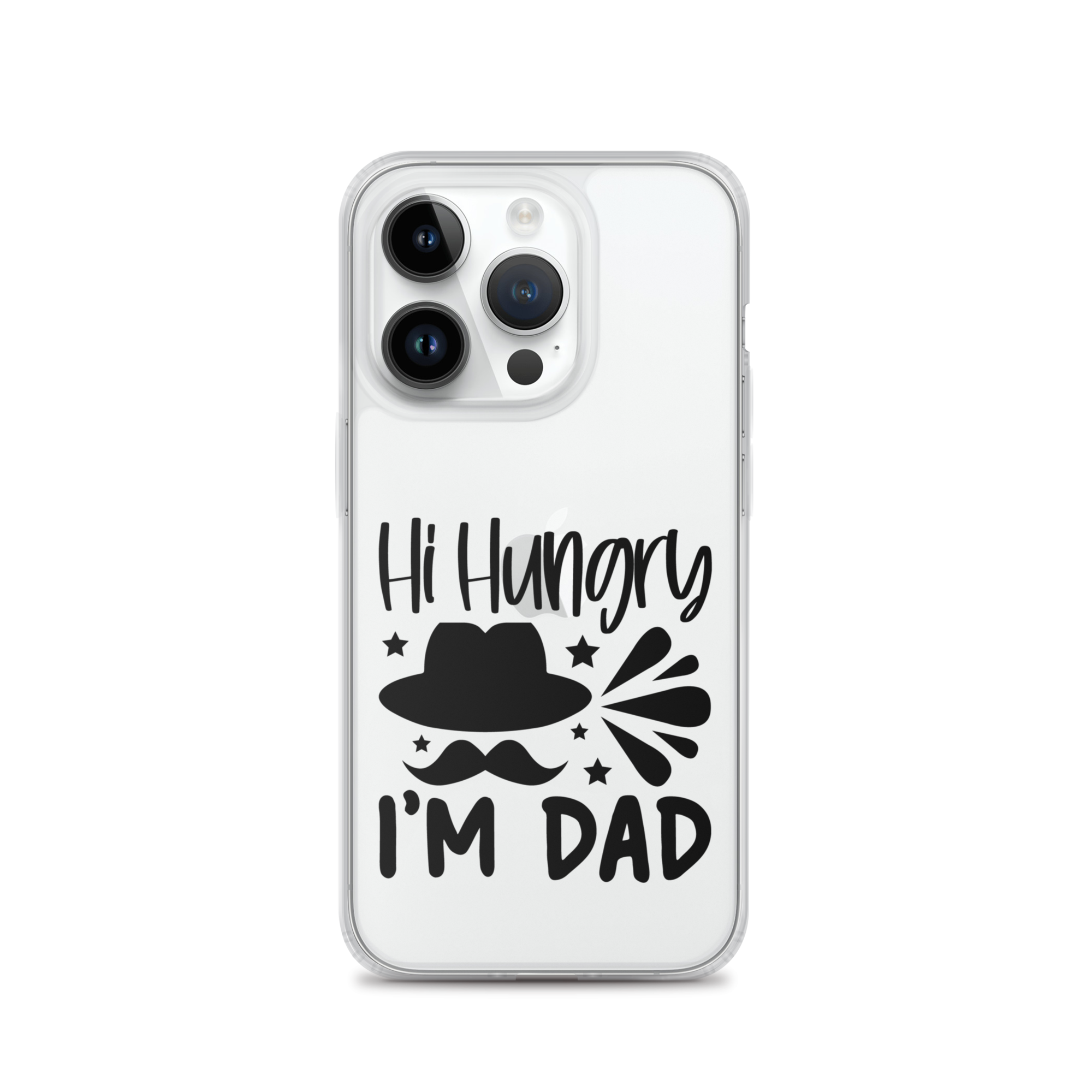 Hi, Hangry, I'm Dad. Clear Case for iPhone®