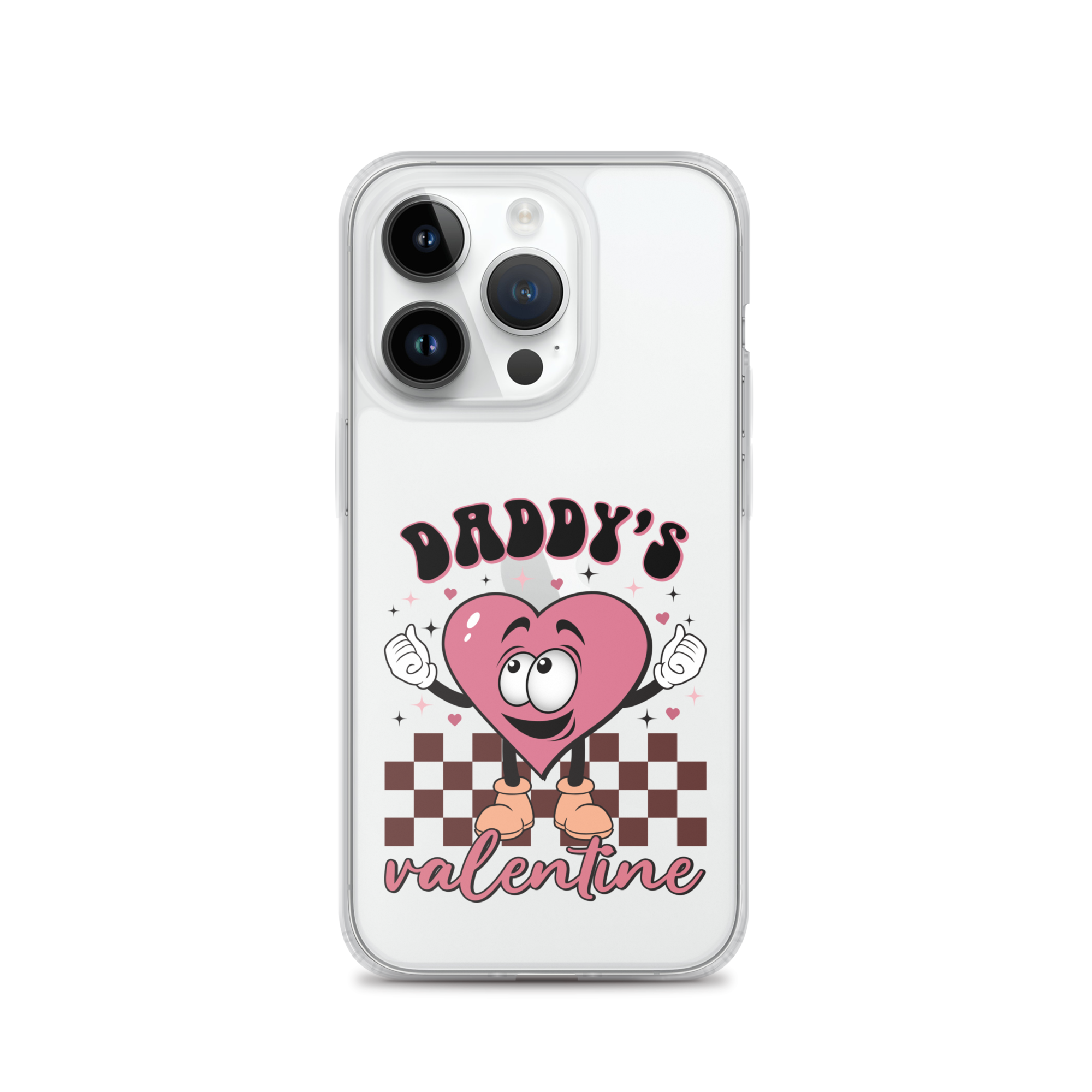 Daddy's Valentine Clear Case for iPhone®