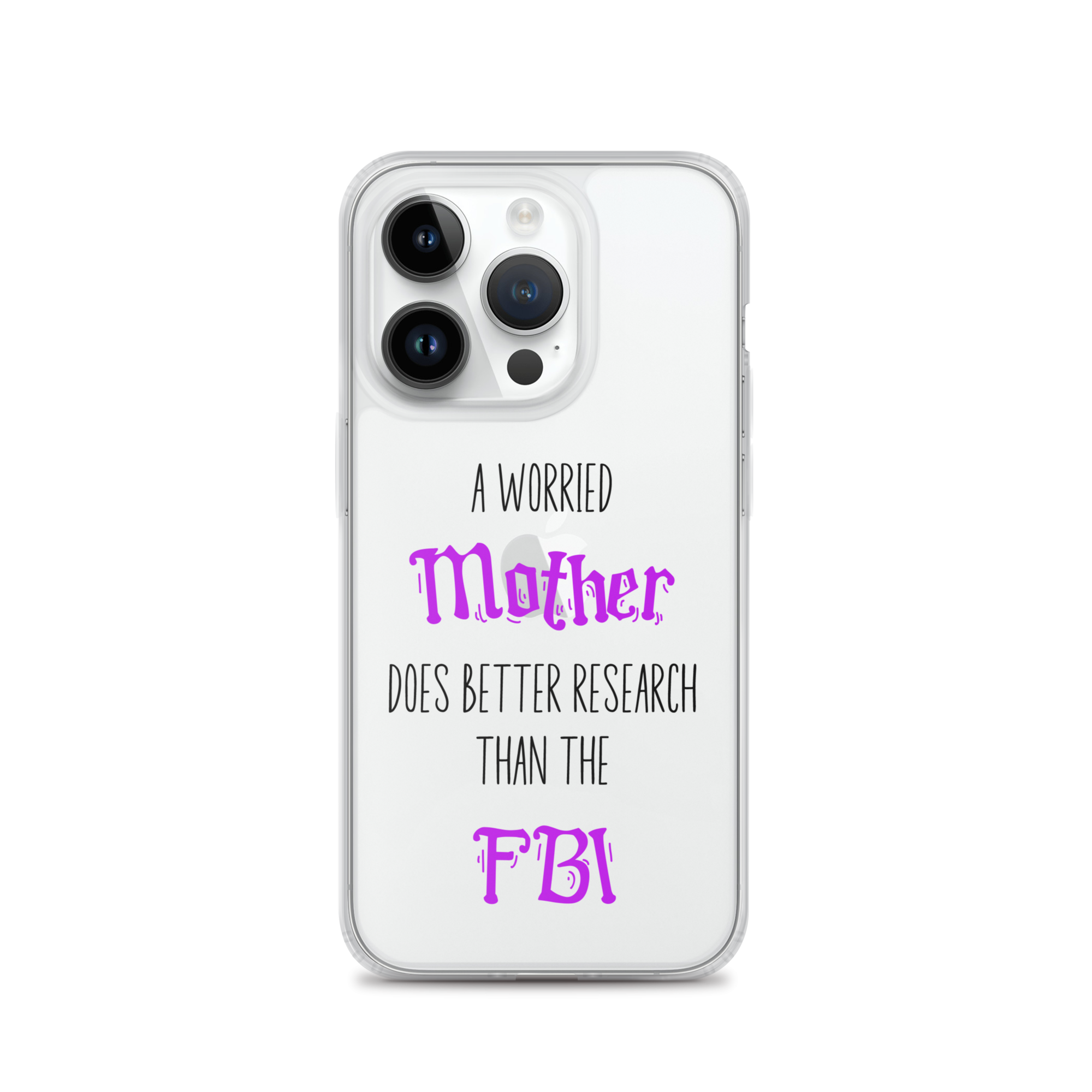 A Worried Mother Does Better Research Than The FBI Clear Case for iPhone®