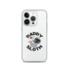 Daddy Sloth Clear Case for iPhone®