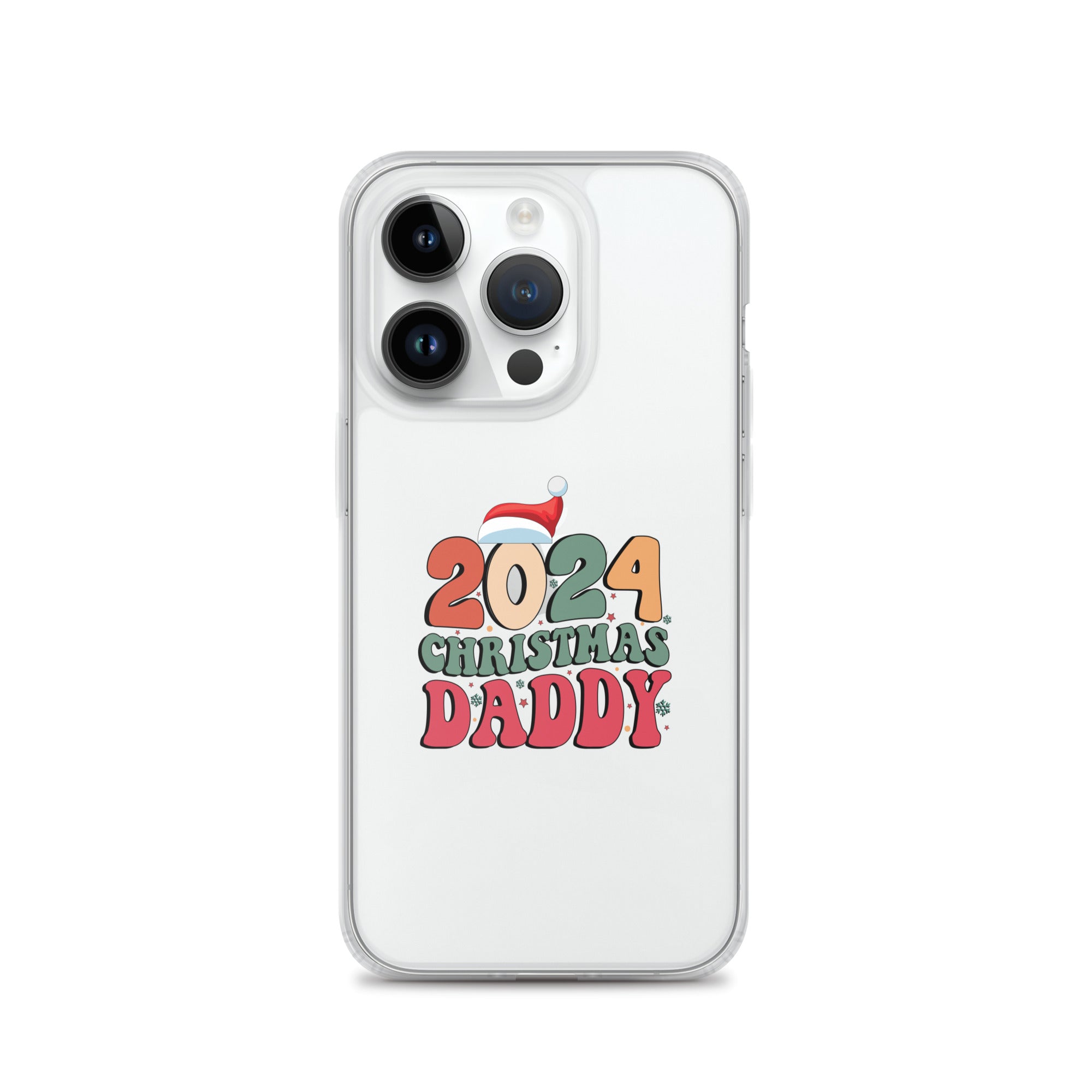 2024 Christmas Daddy Clear Case for iPhone®