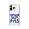 Surviving Fatherhood One Beer At A time Clear Case for iPhone®