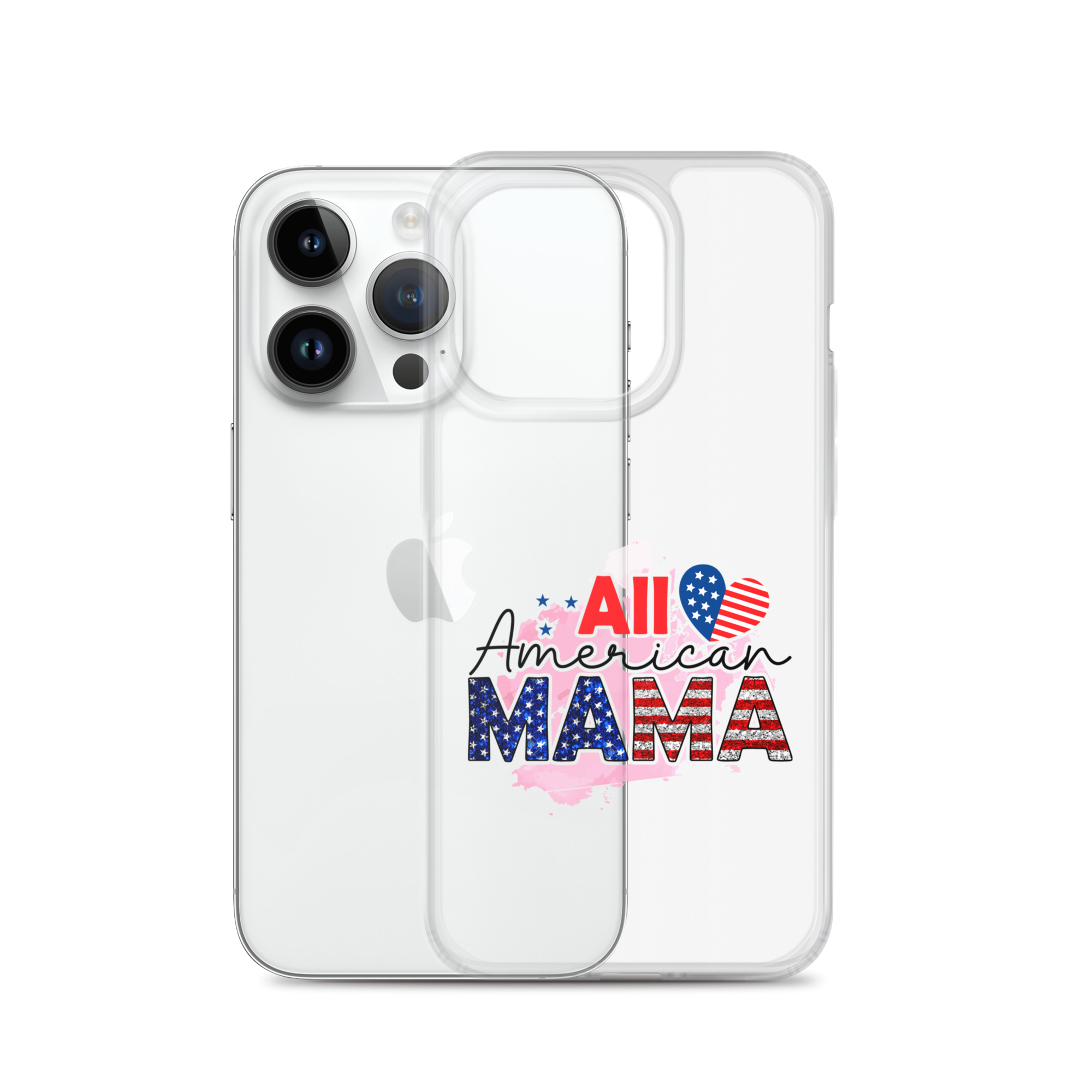 All American Mama Clear Case for iPhone®