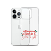 All Mama Wants Is A Silent Night Clear Case for iPhone®