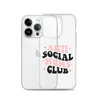 Anti Social Moms Club Clear Case for iPhone®