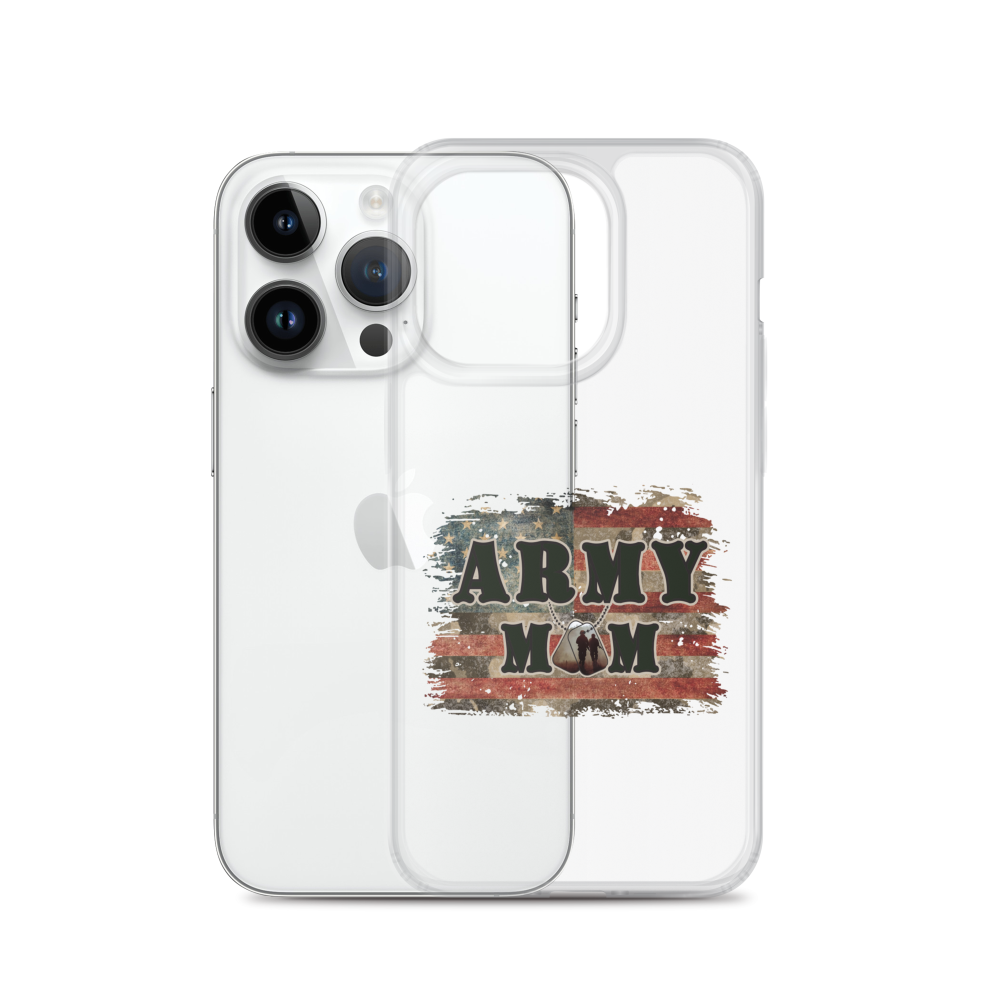 Army Mom Clear Case for iPhone®