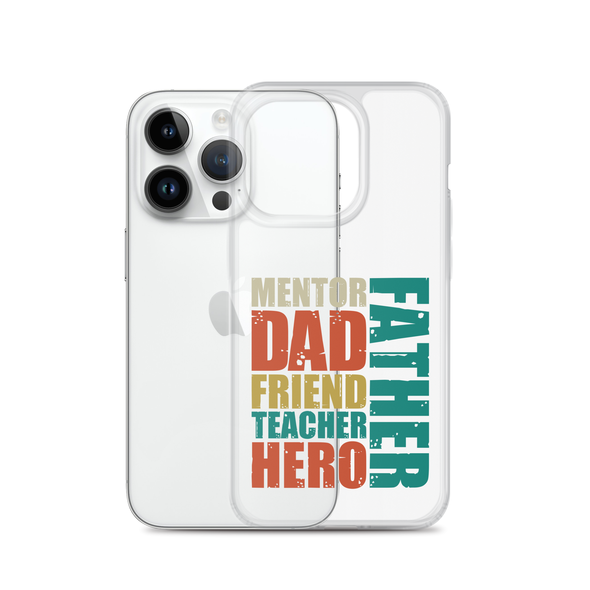 Mentor Dad Friend Teacher Father Clear Case for iPhone®