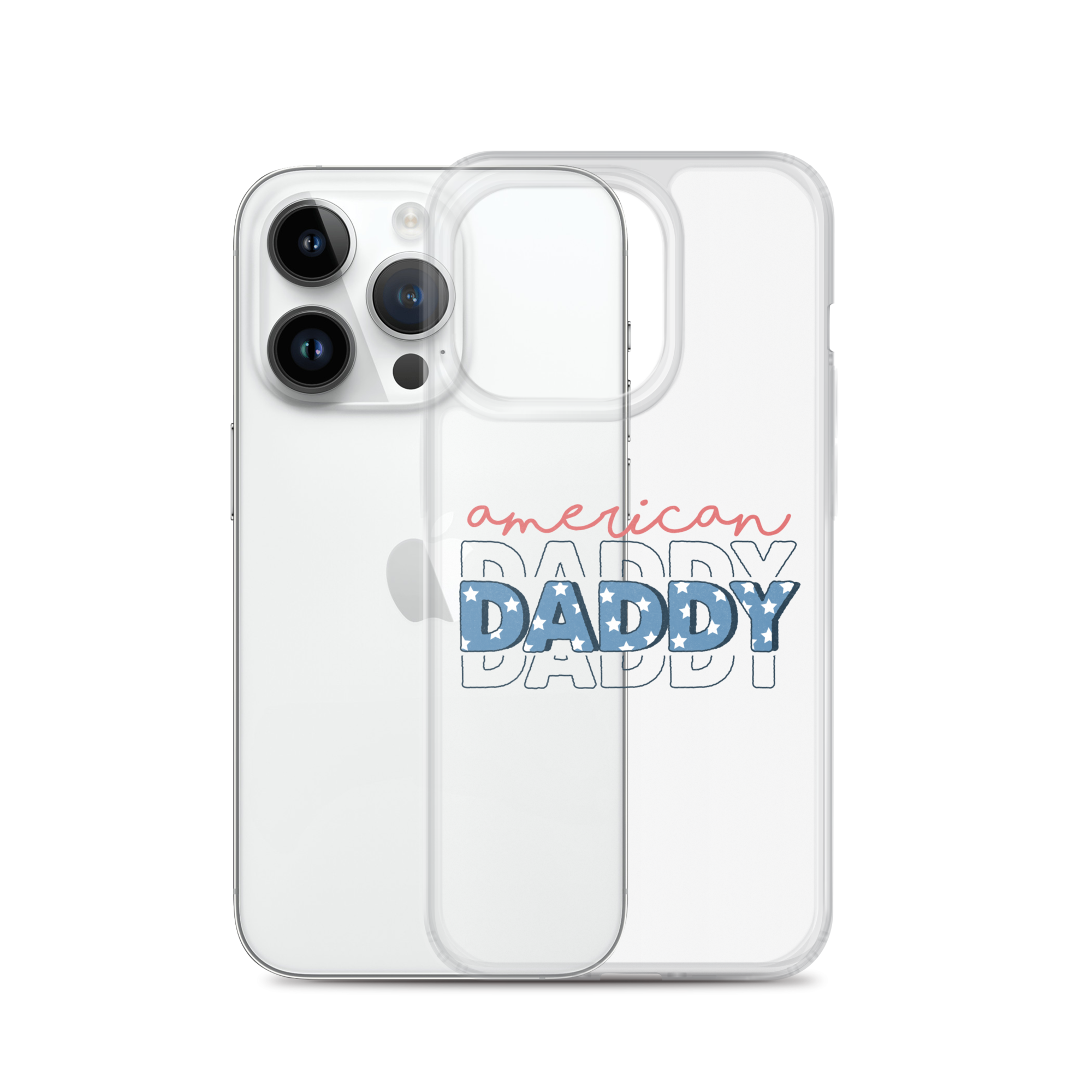 American Daddy Clear Case for iPhone®