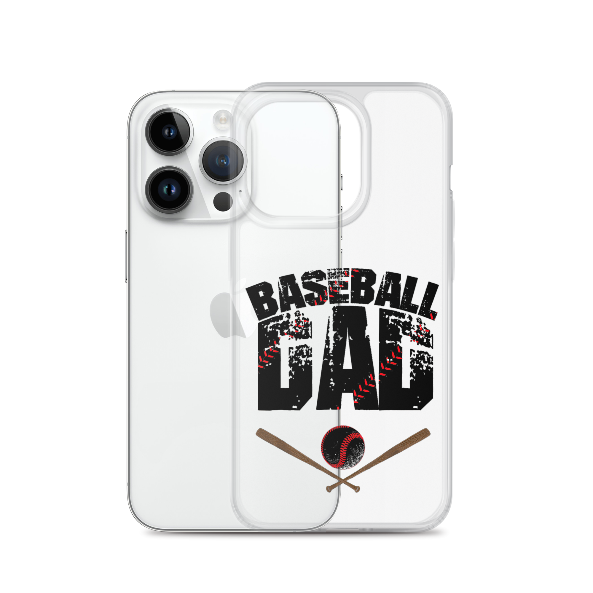 Baseball Dad Clear Case for iPhone®