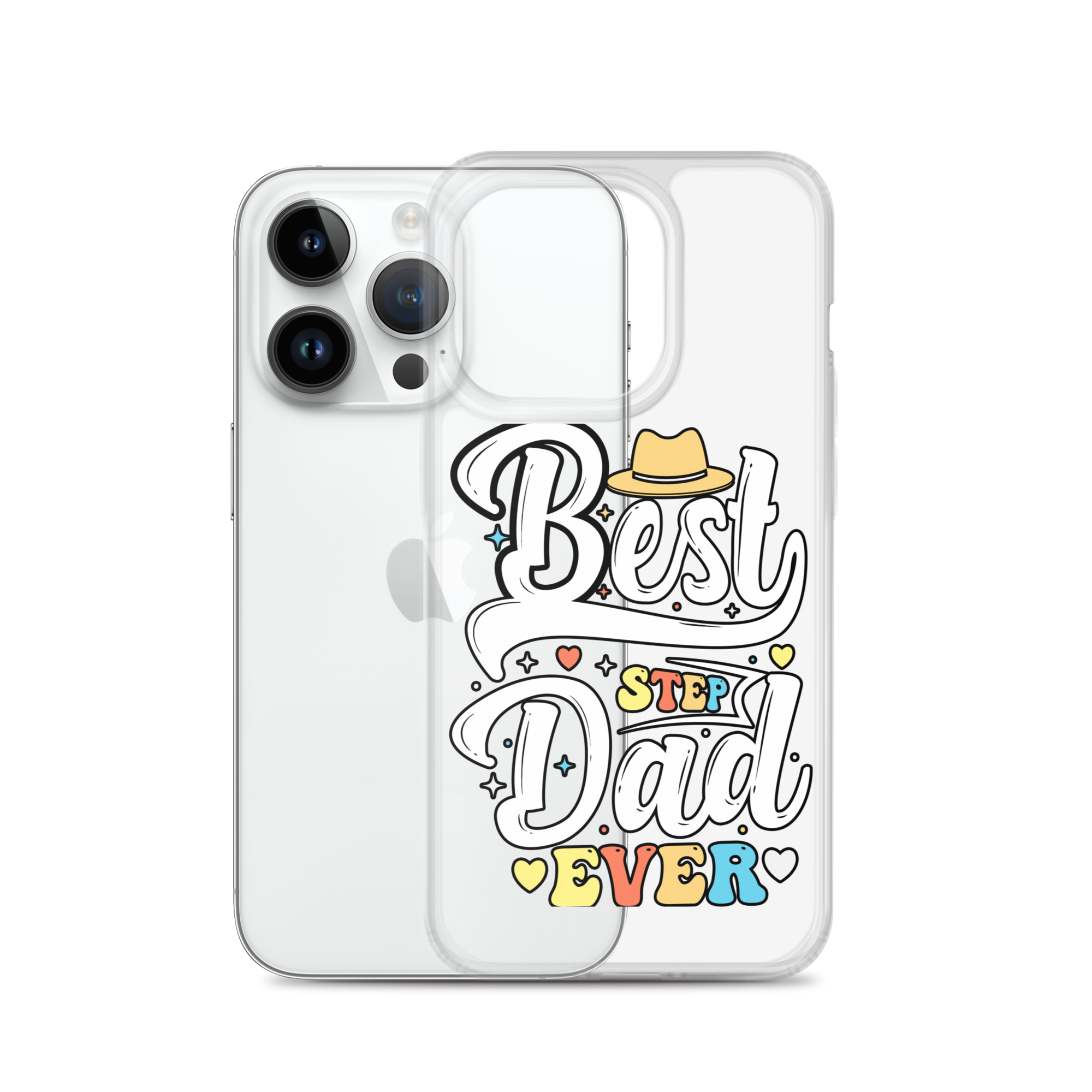 Best Step Dad Ever Clear Case for iPhone®