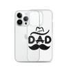 Dad Cowboy Clear Case for iPhone®