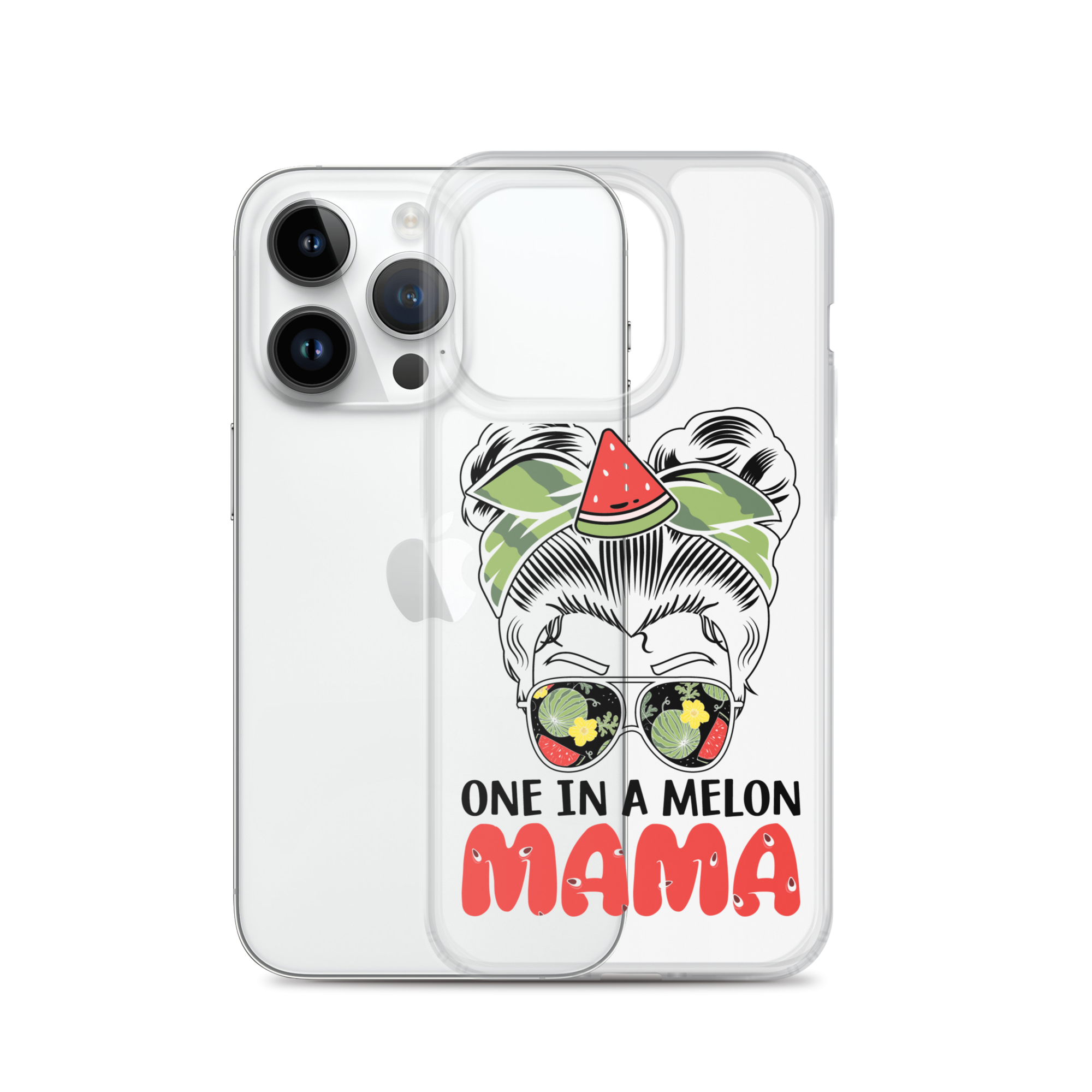 One In A Melon Mama Clear Case for iPhone®