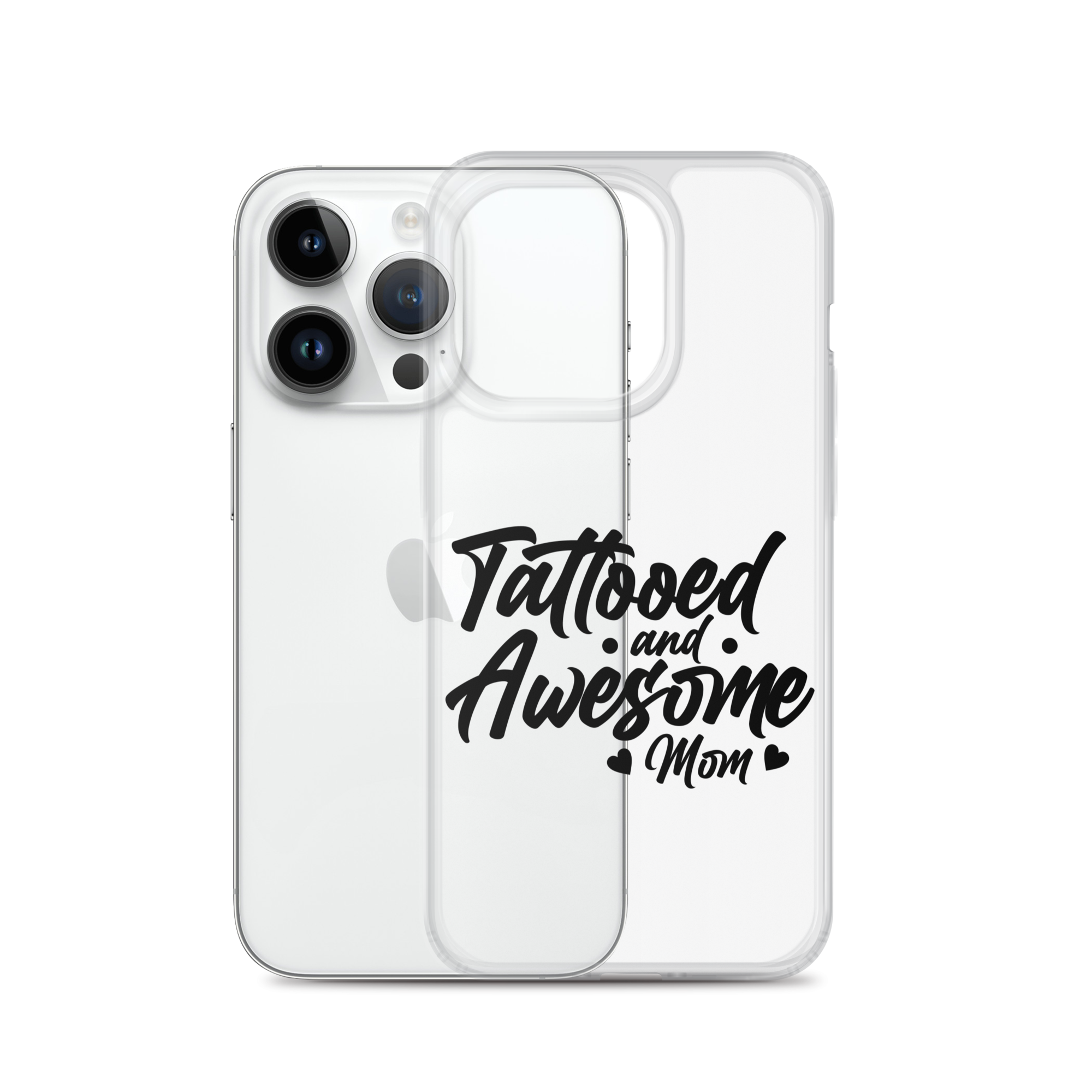 Tattooed And Awesome Mom Clear Case for iPhone®