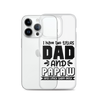 I Have Two Titles Dad And Papaw And I Rock Them Both Clear Case for iPhone®