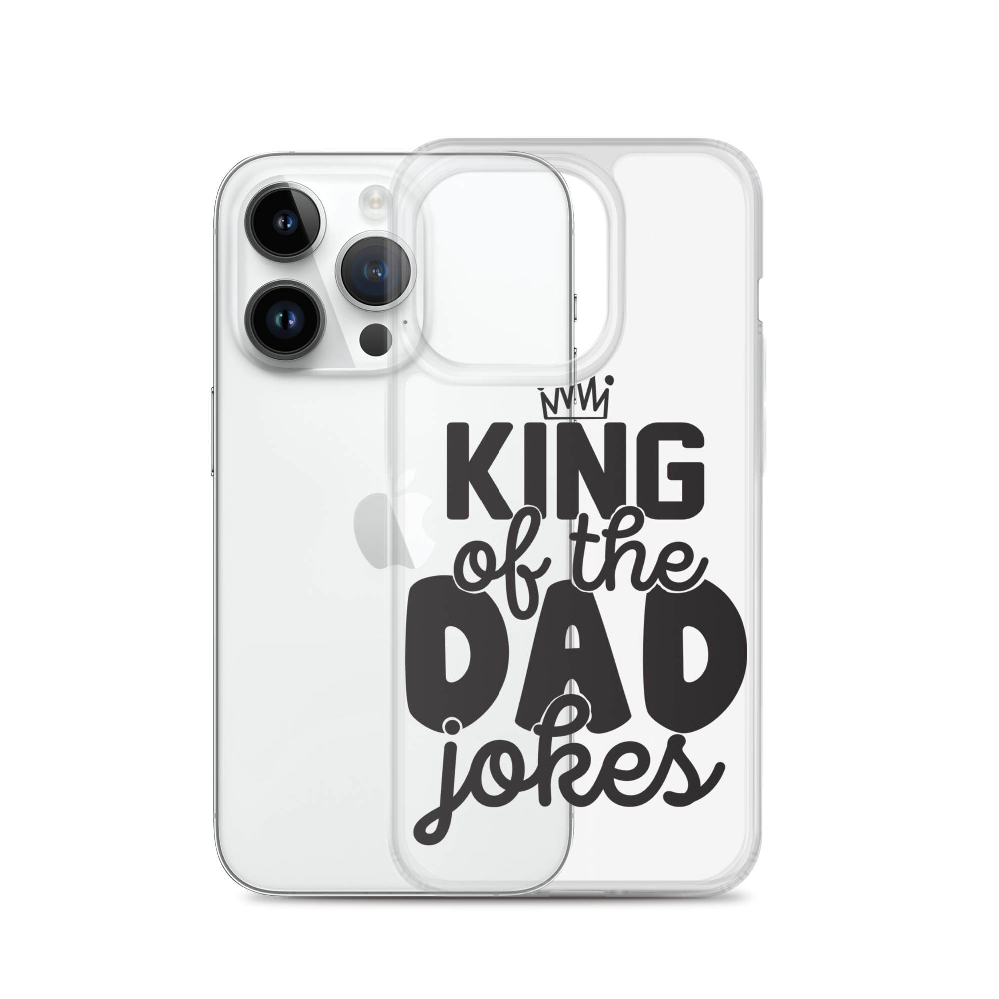 King Of The Dad Jokes Clear Case for iPhone®