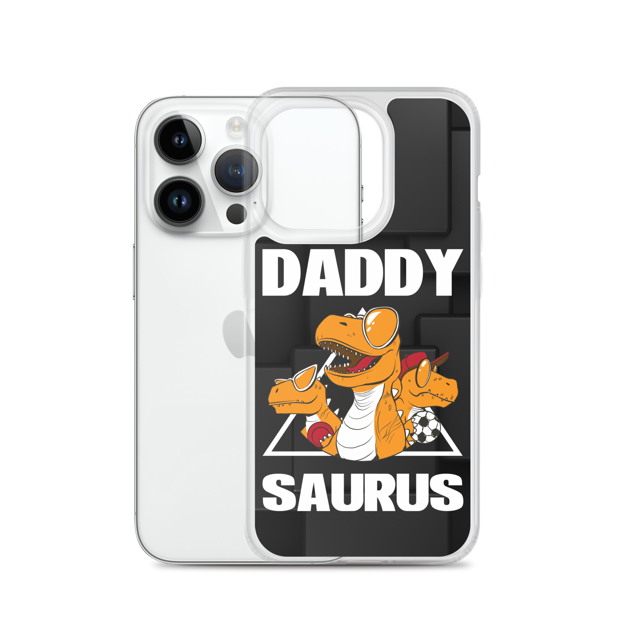 Daddysaurus Clear Case for iPhone®